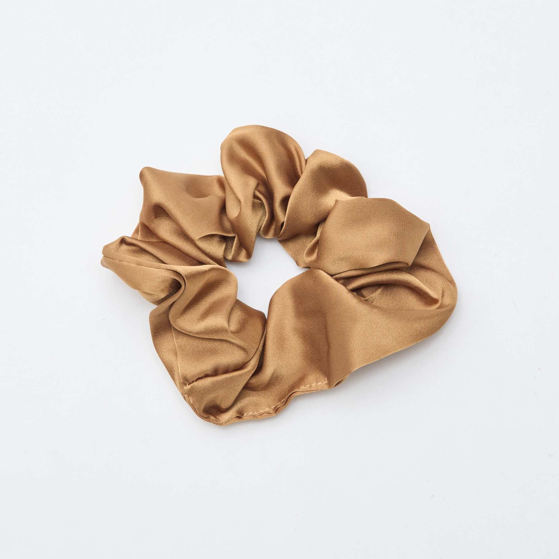 Lot de 2 chouchous satinés BEIGE