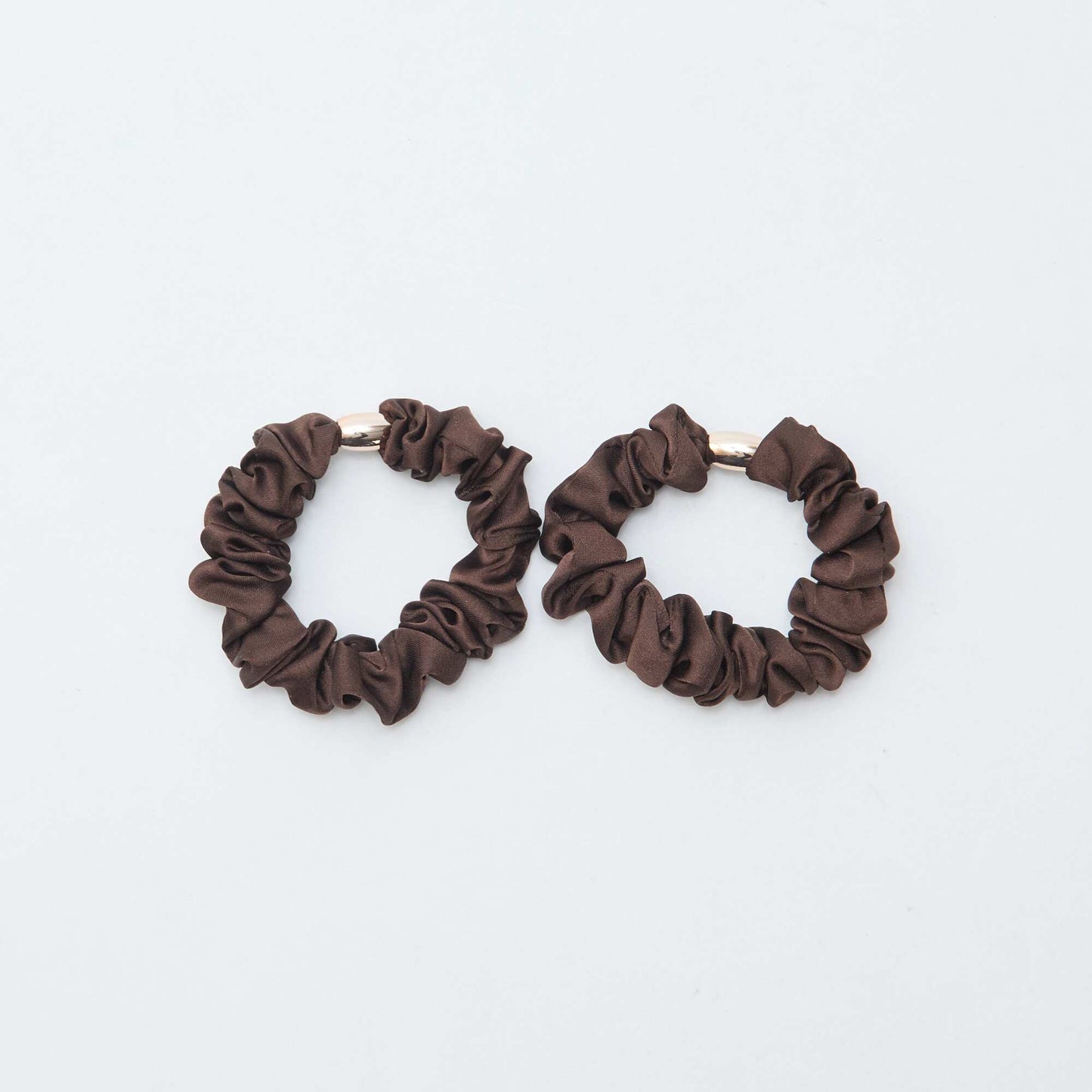 Lot de 4 chouchous MARRON
