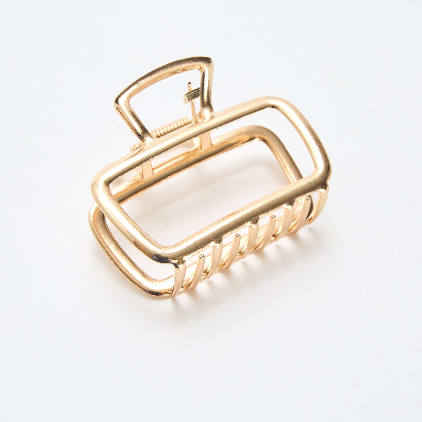 Lot de 2 petites pinces crabe BEIGE