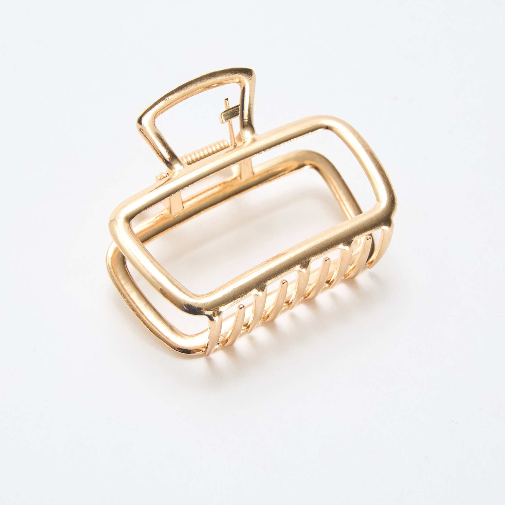 Lot de 2 petites pinces crabe BEIGE