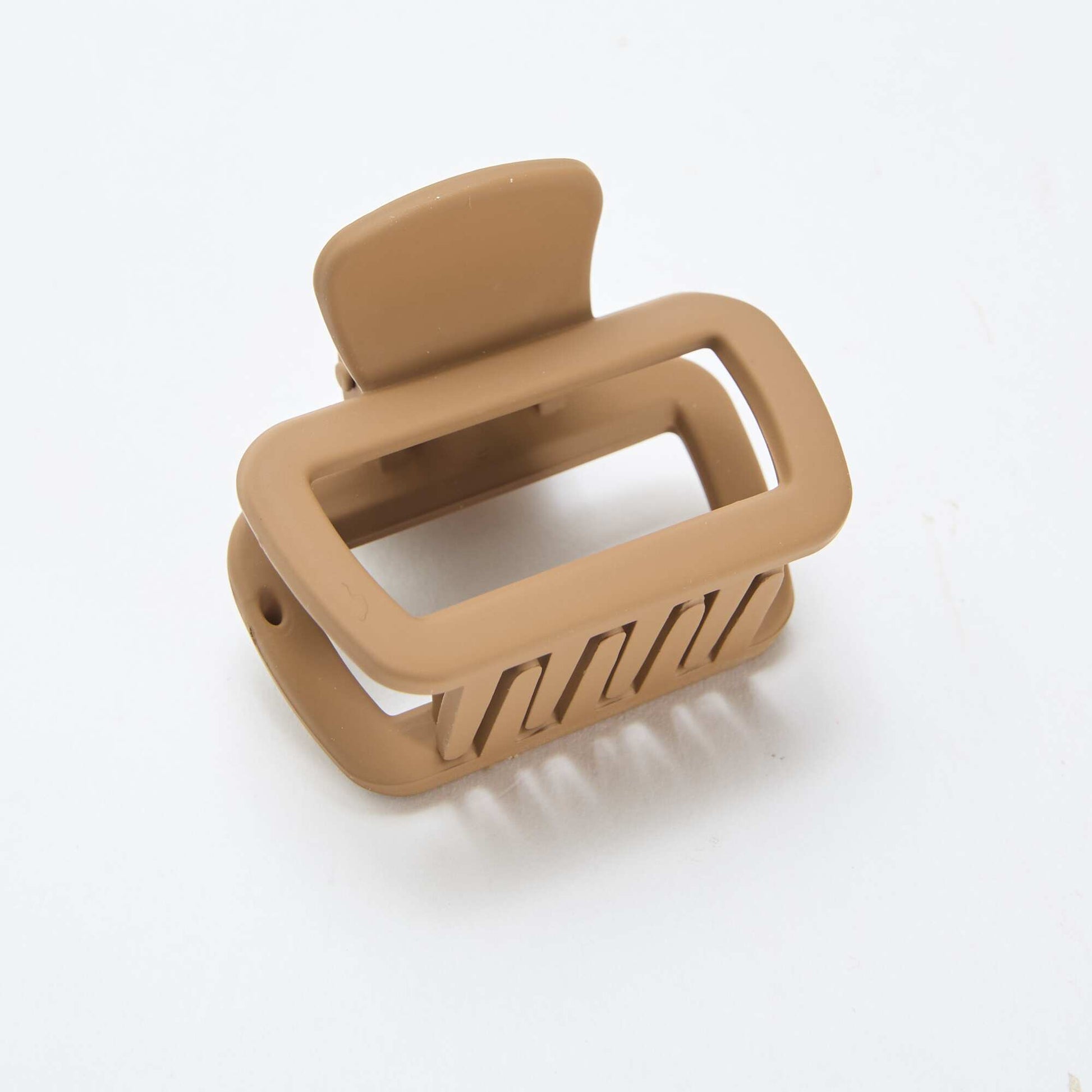 Lot de 2 petites pinces crabe BEIGE