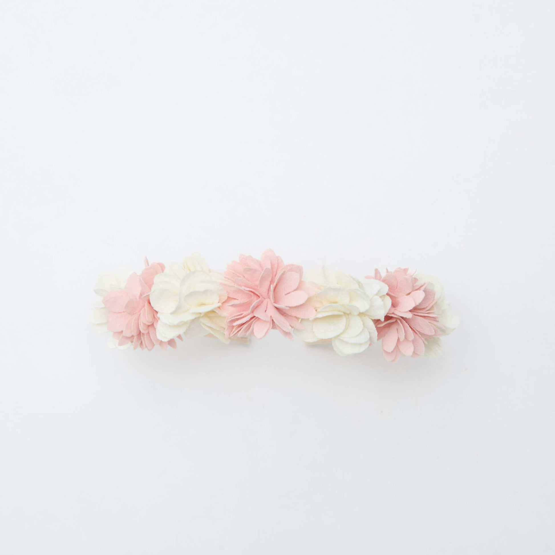 Serre-tête fleuri ROSE