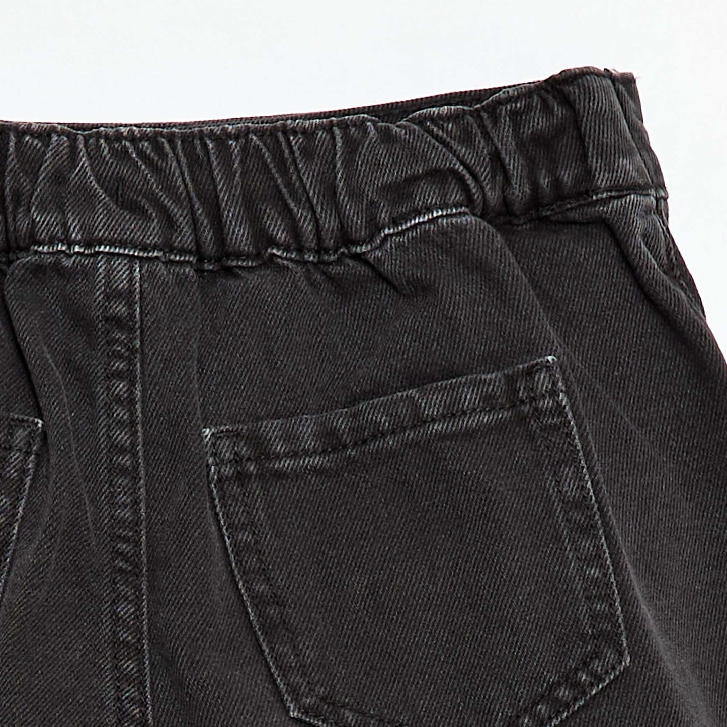 Jupe short en jean GRIS