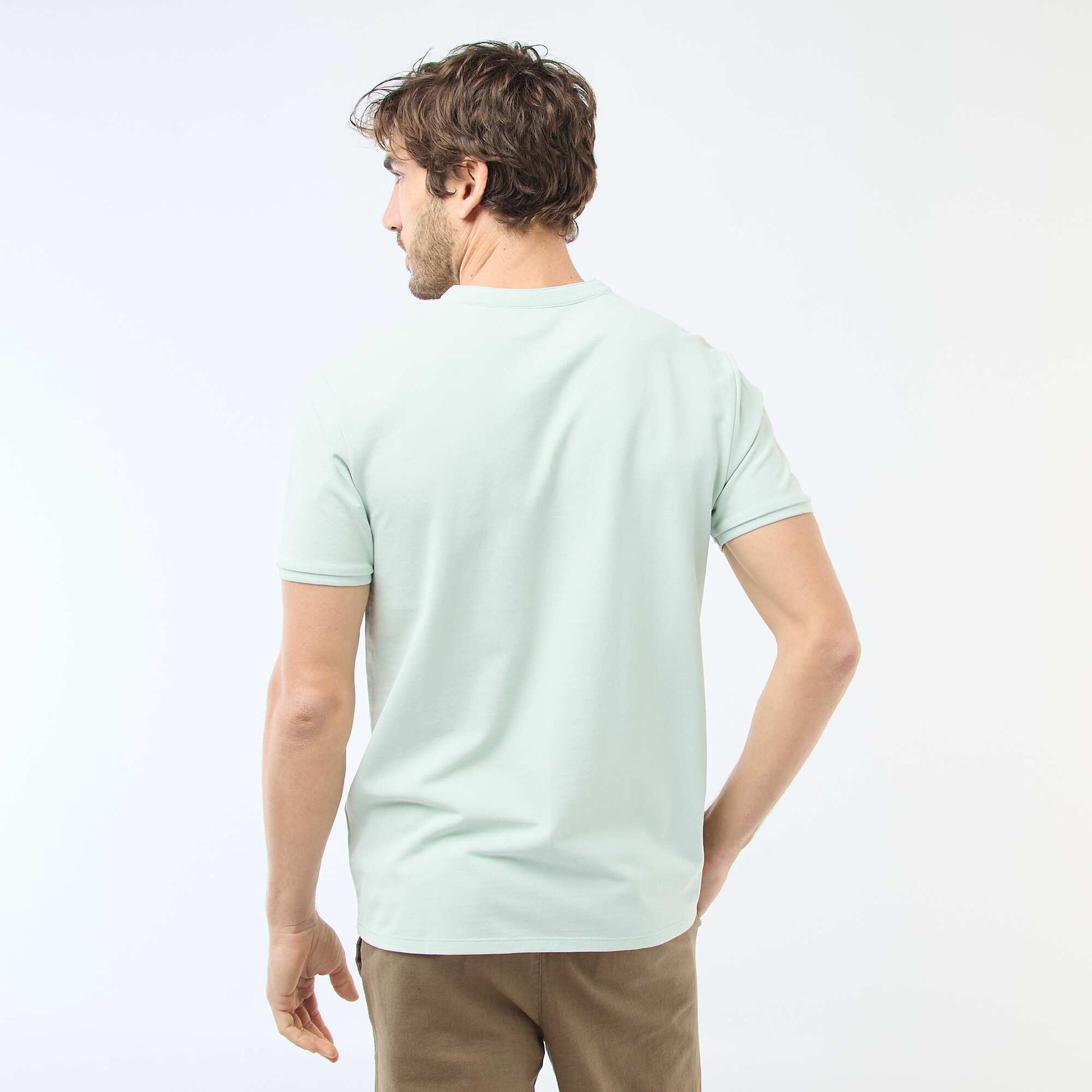 Polo col mao BLEU