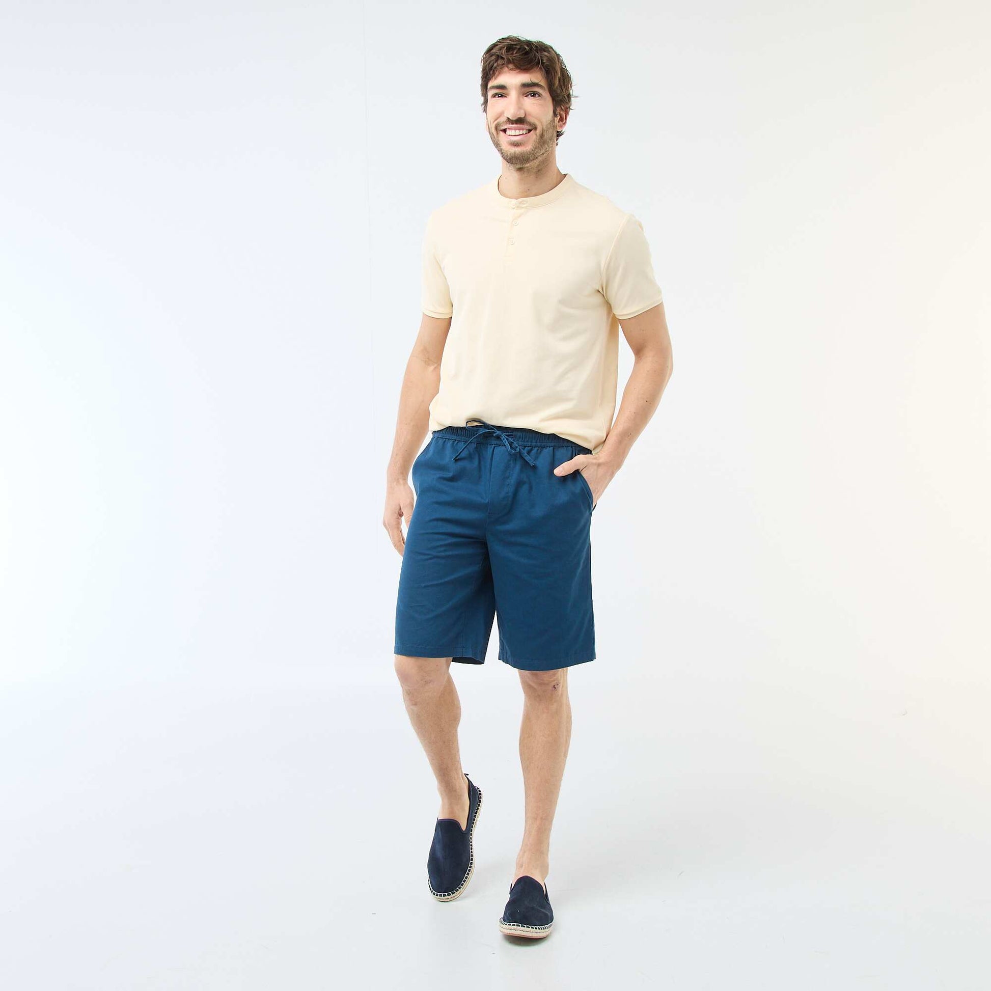 Polo col mao JAUNE