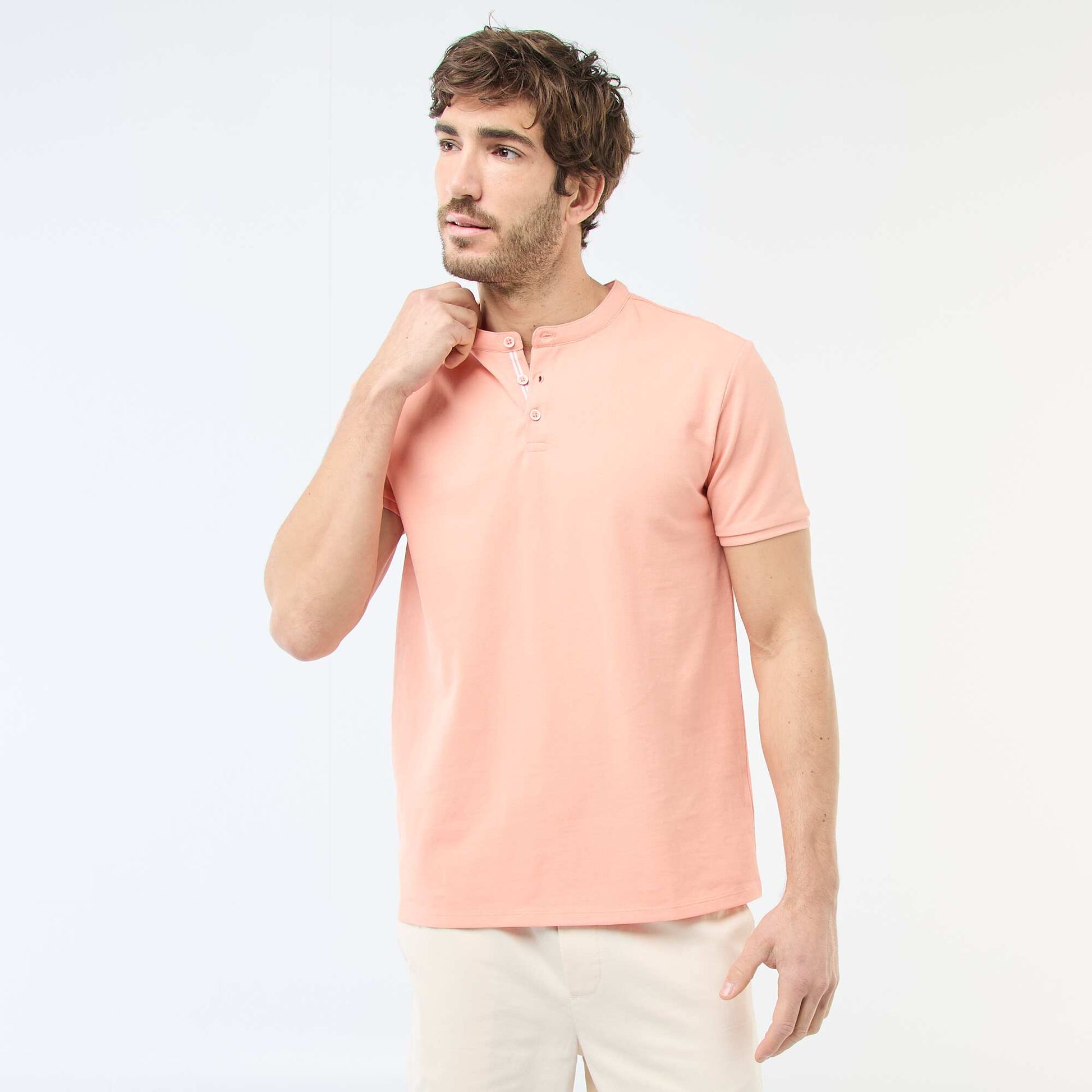 Polo col mao ORANGE