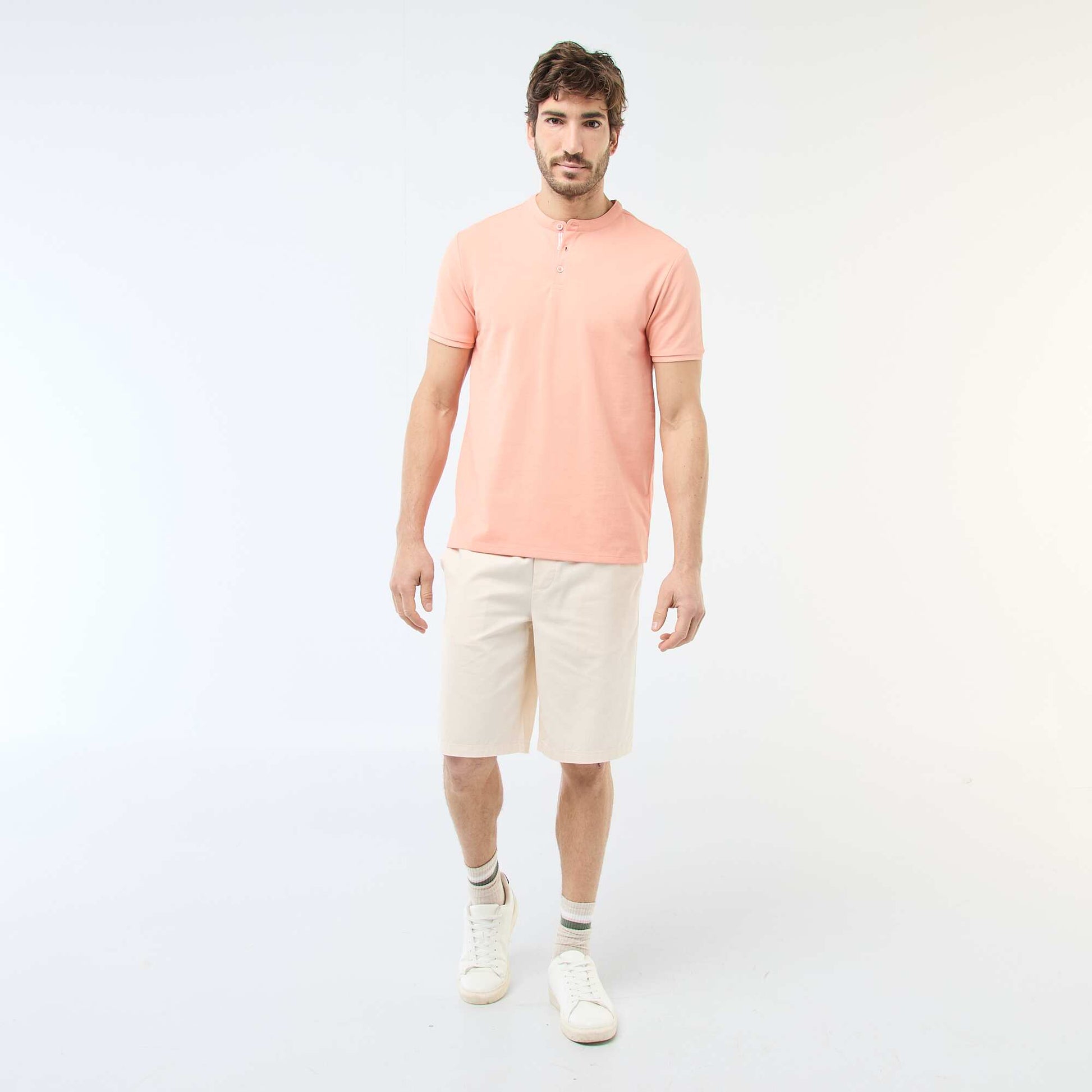 Polo col mao ORANGE