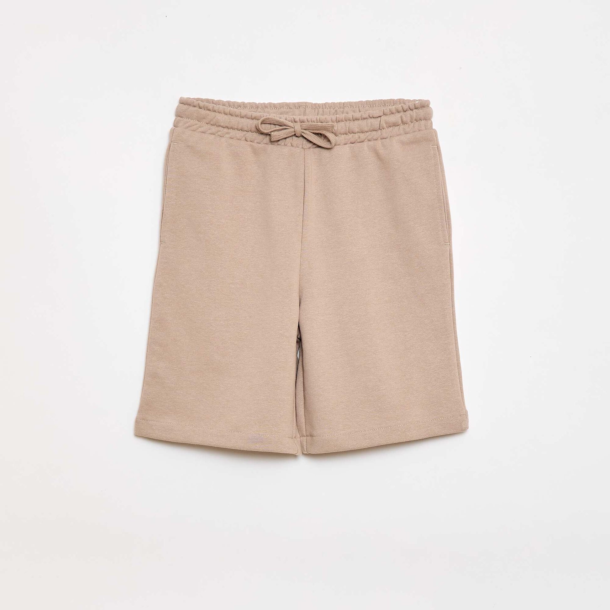 Lot de 2 shorts en coton uni VERT