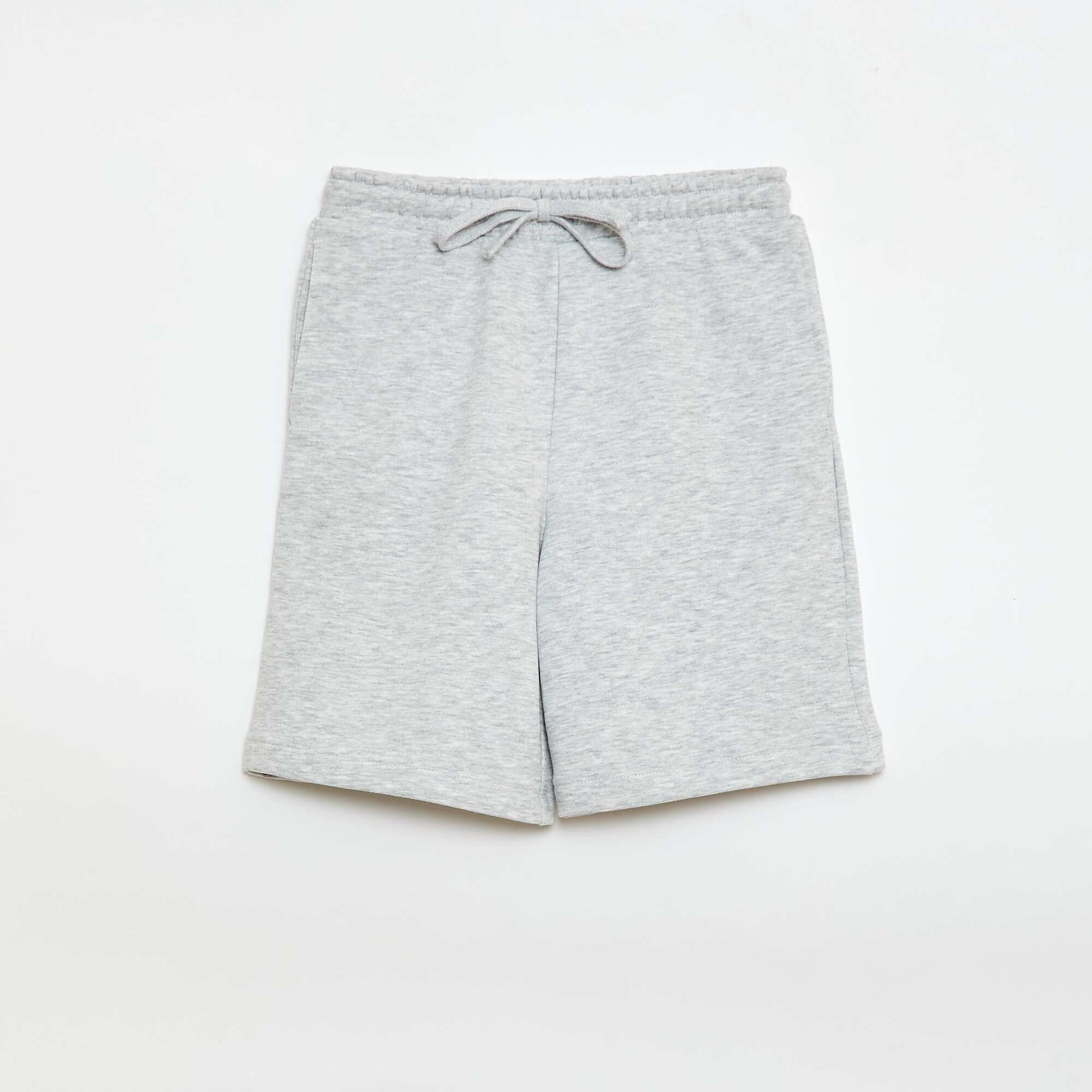 Lot de 2 shorts en coton uni BLEU
