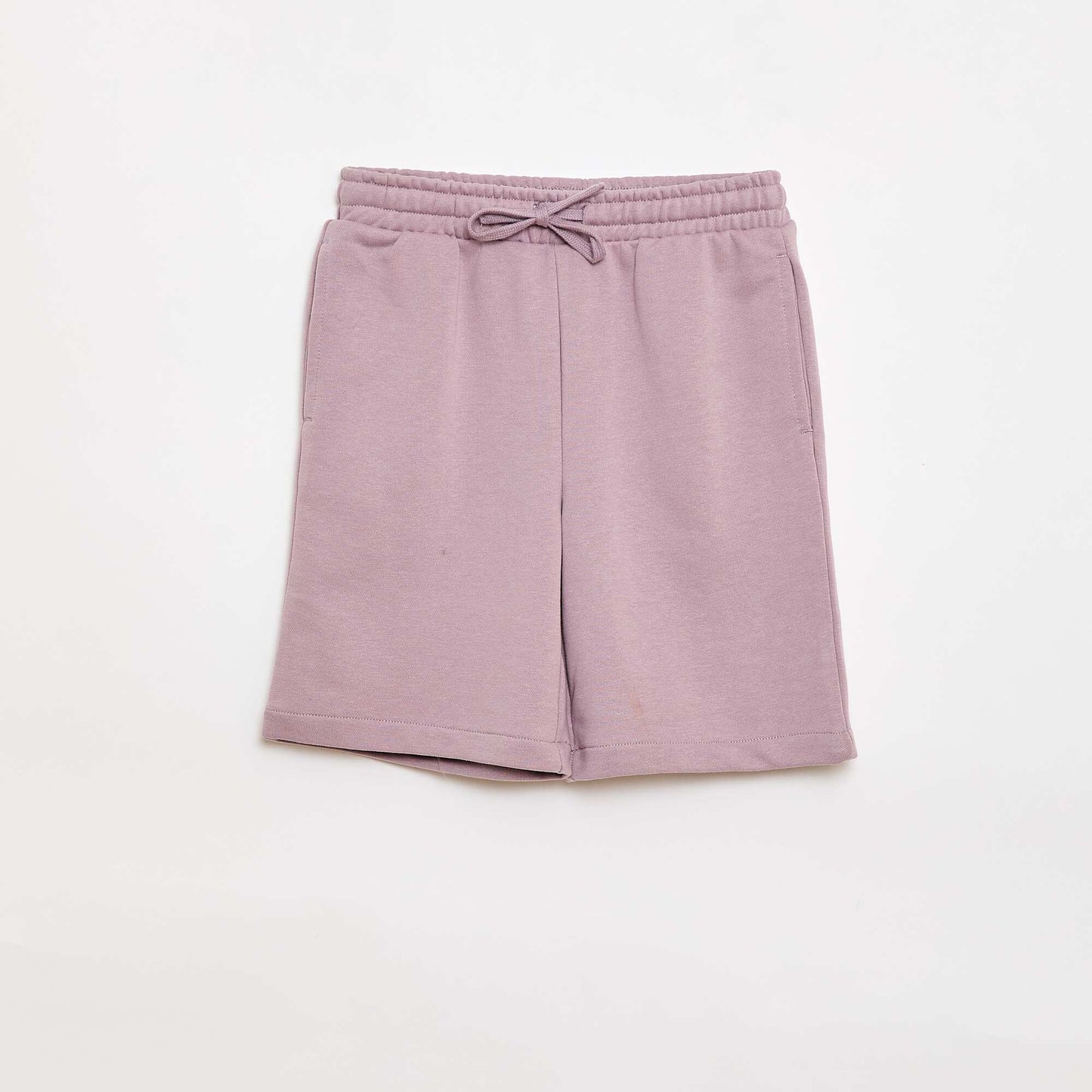 Lot de 2 shorts en coton uni ORANGE