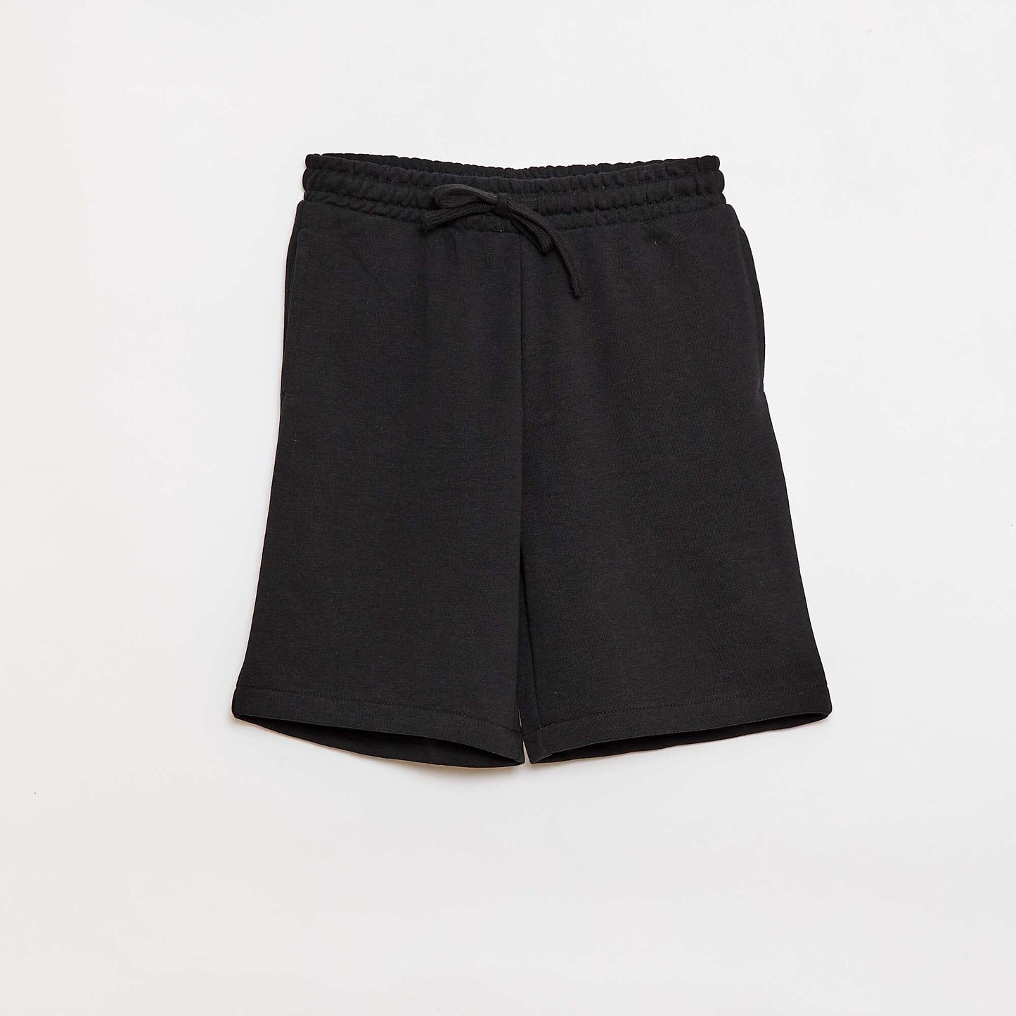 Lot de 2 shorts en coton uni NOIR