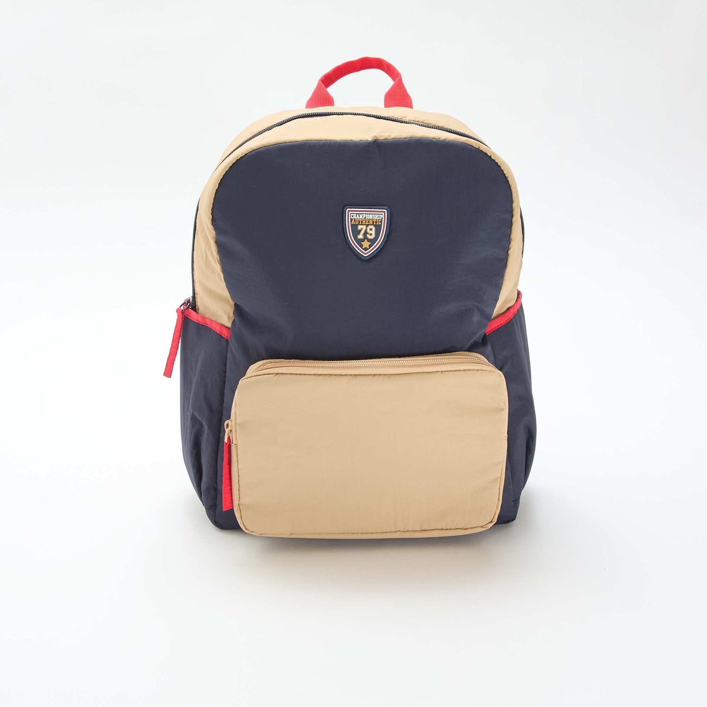 Sac à dos color block BLEU
