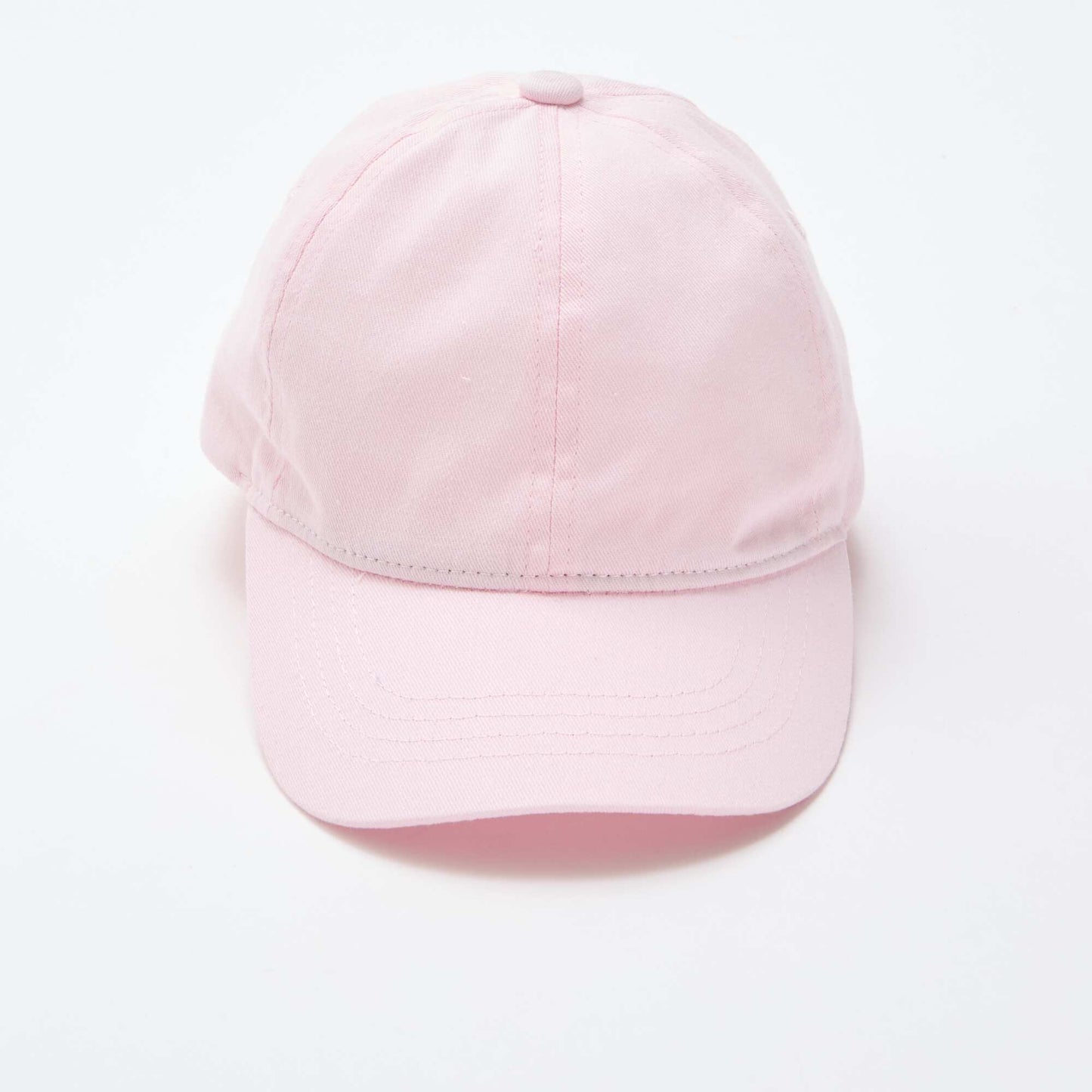Casquette unie à scratch ROSE