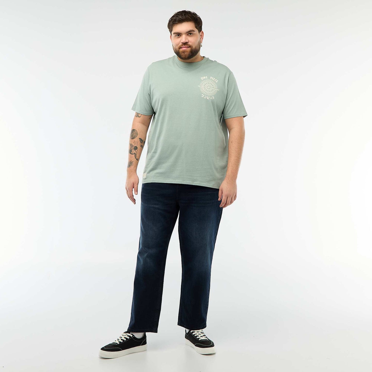 Tee-shirt imprimé 'One Piece' BLEU
