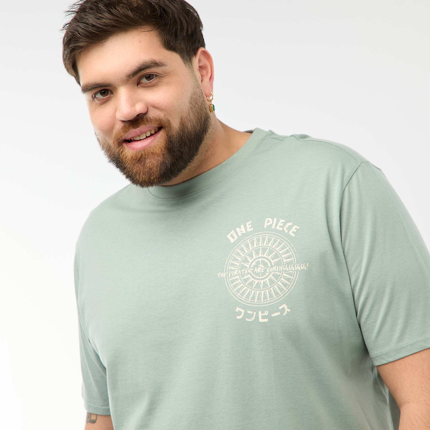 Tee-shirt imprimé 'One Piece' BLEU