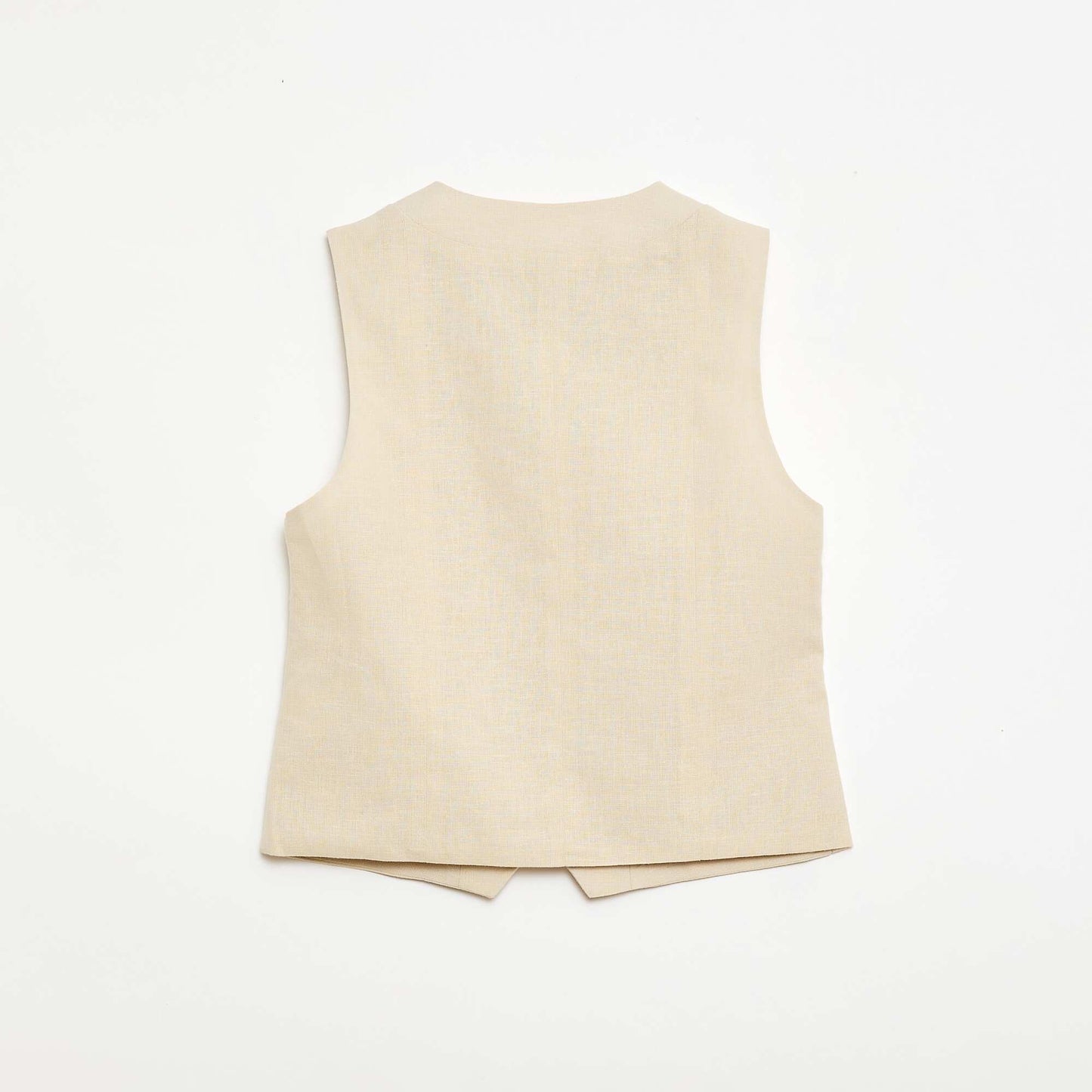 Gilet de costume sans manches BEIGE