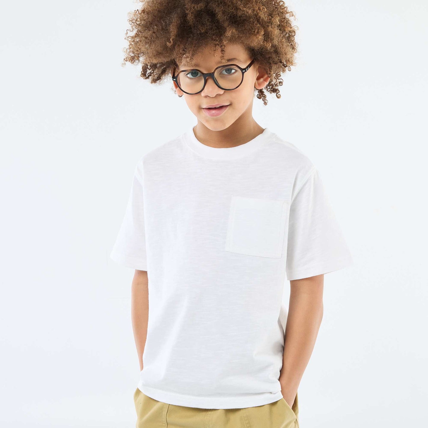 T-shirt loose BLANC