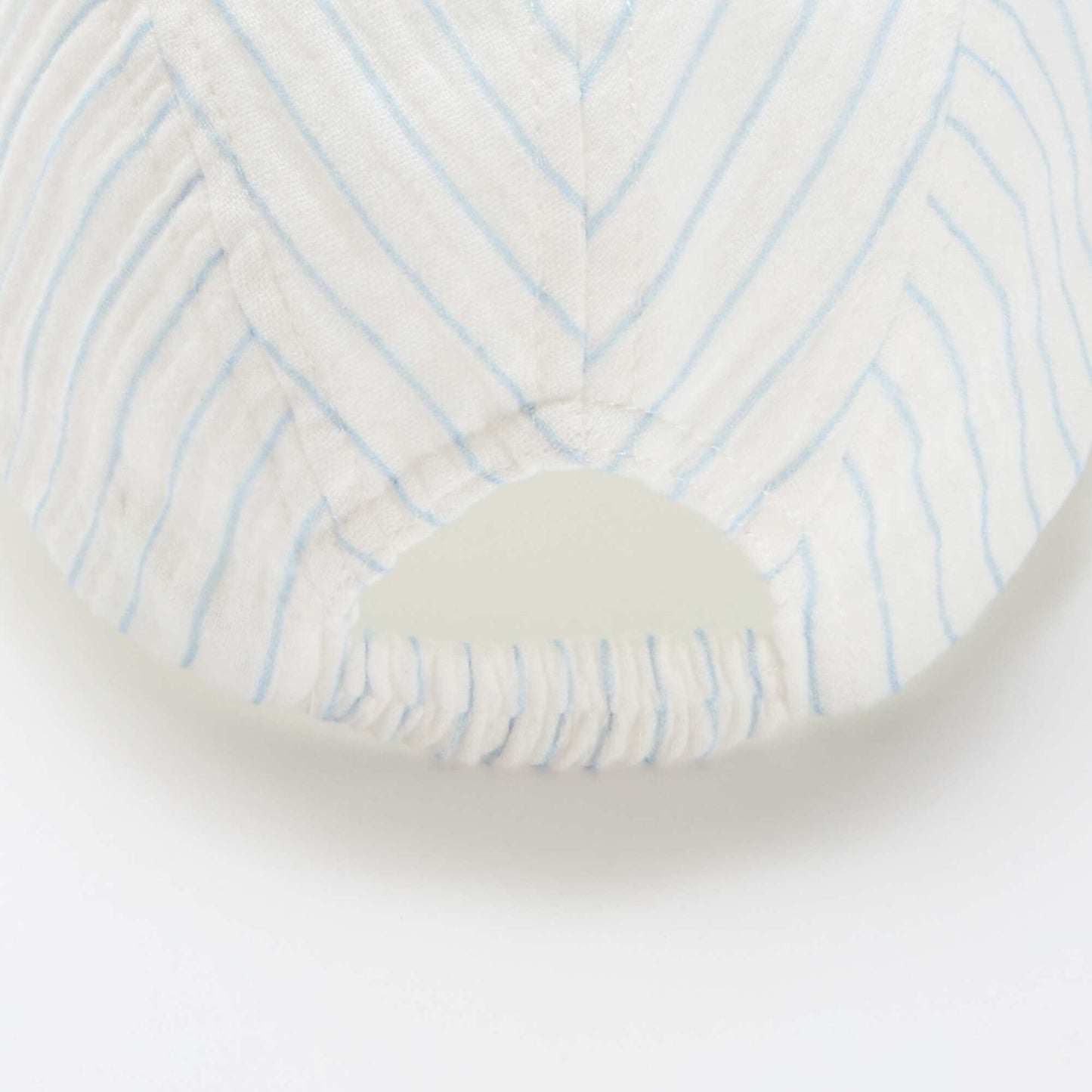Casquette en gaze de coton BLANC
