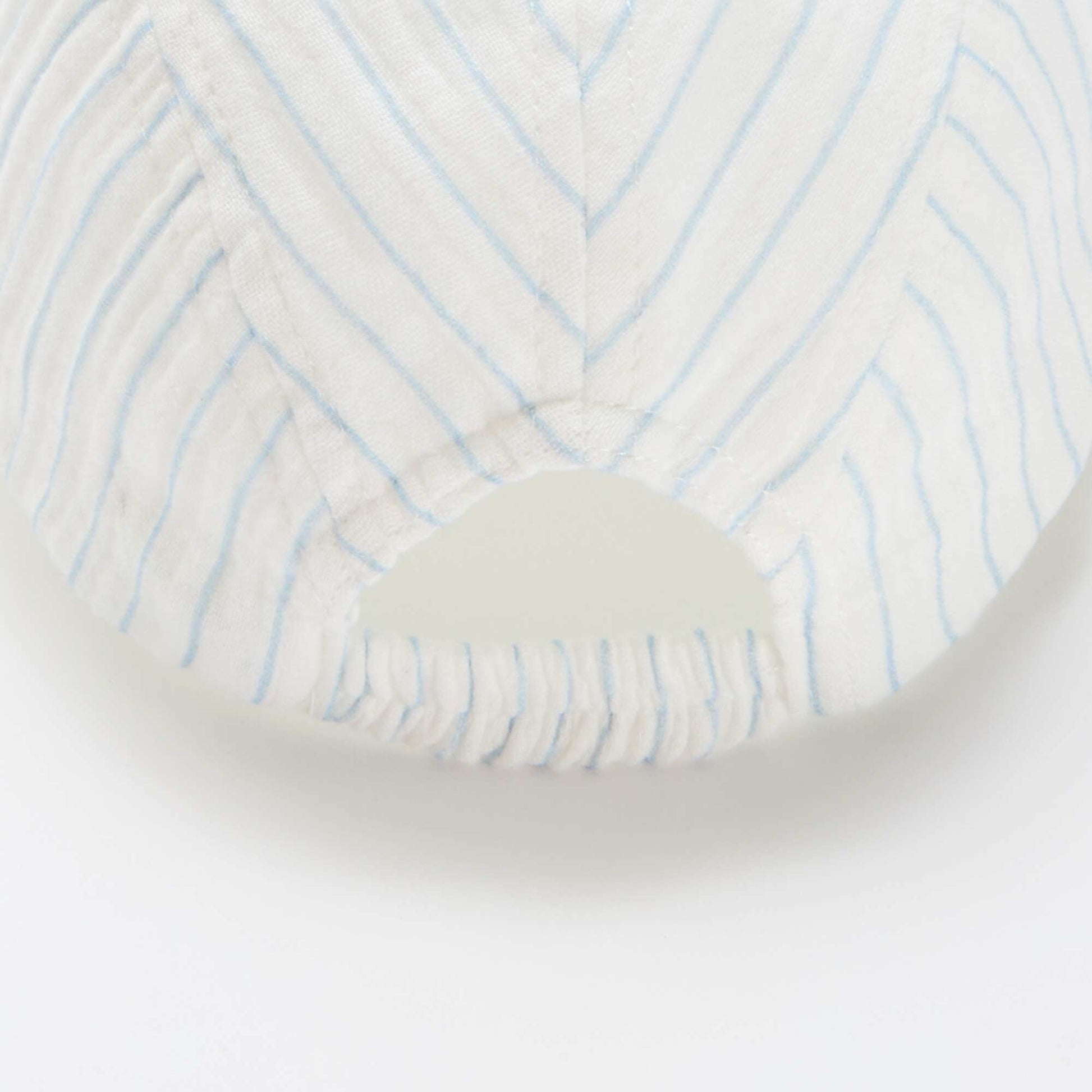 Casquette en gaze de coton BLANC