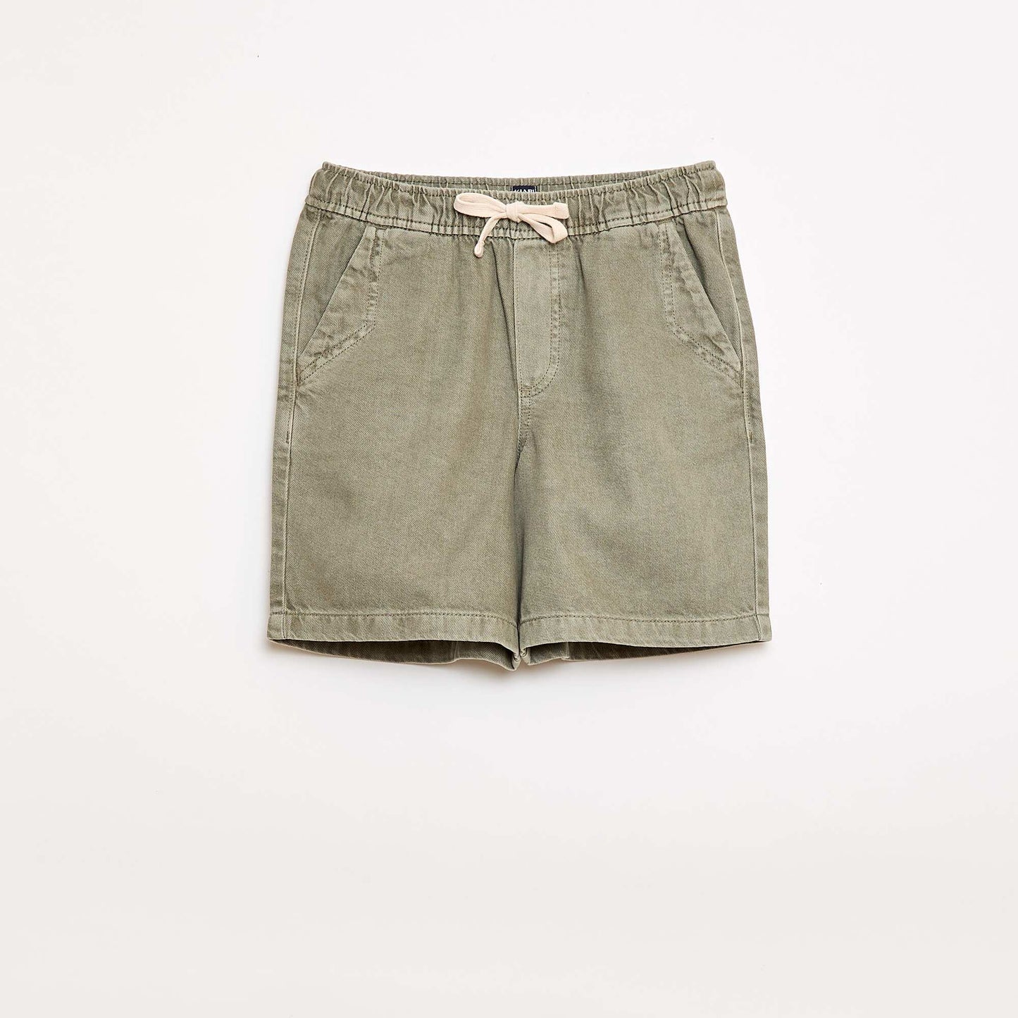 Bermuda en twill VERT