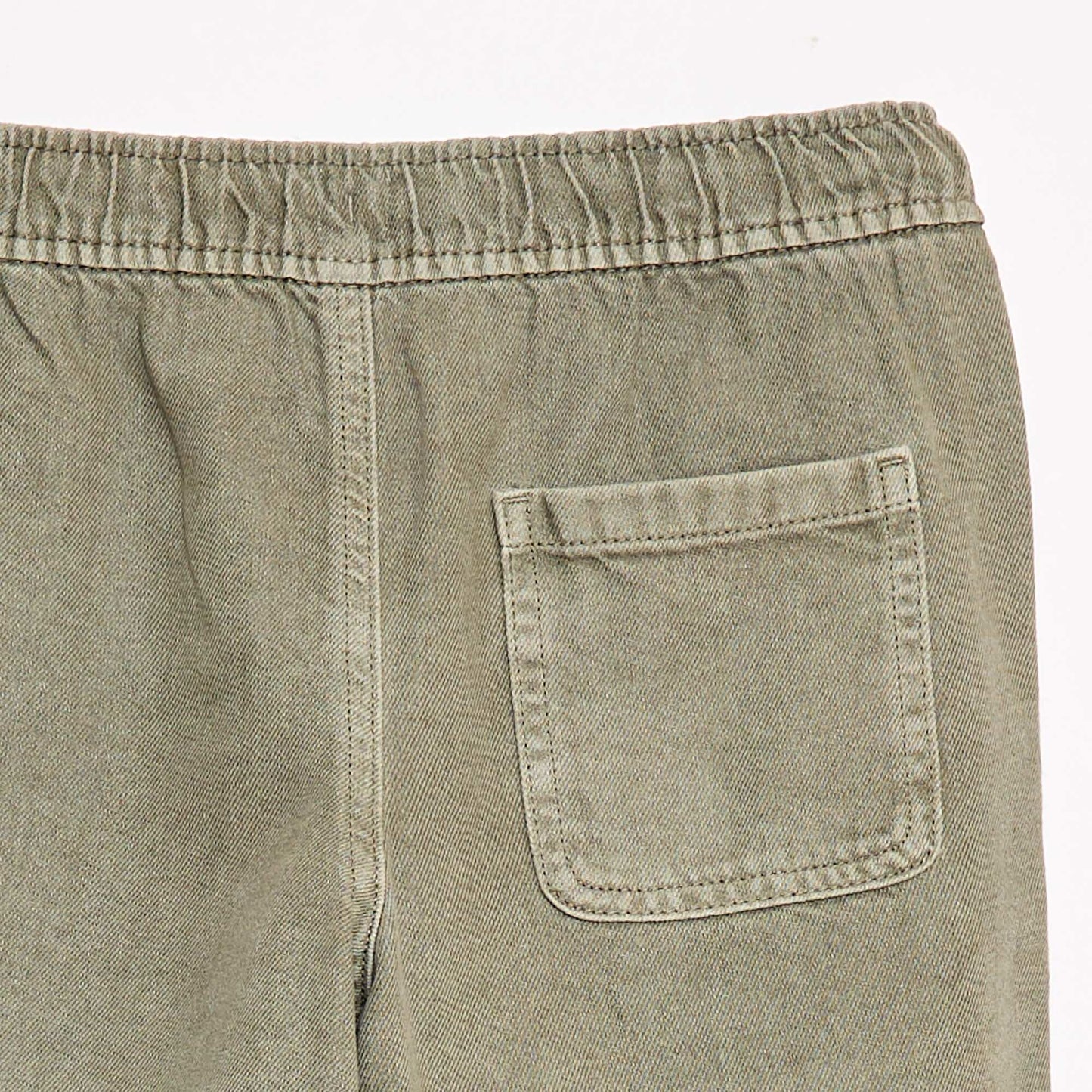 Bermuda en twill VERT