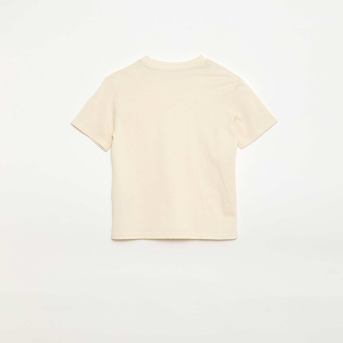 Ensemble t-shirt + short style damier - 2 pièces BLEU