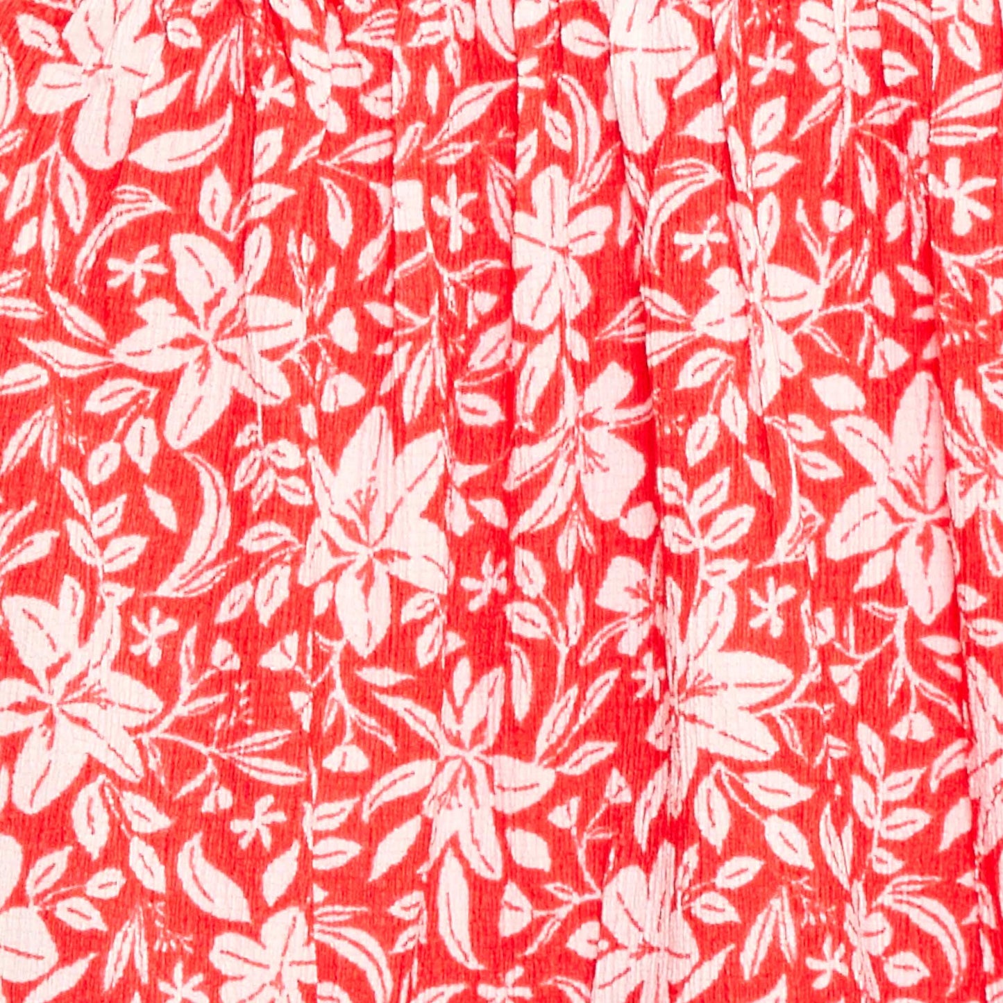 Robe en maille ajourée sur les côtés ROUGE
