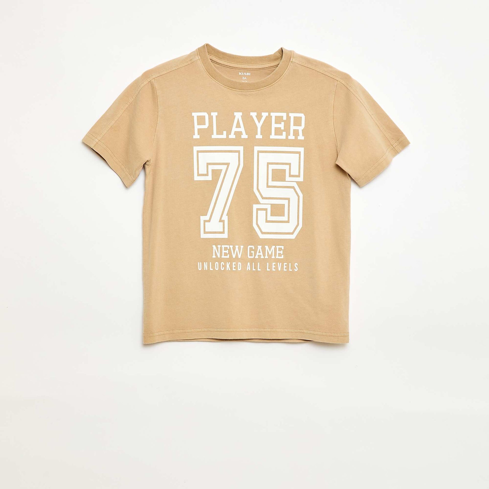 T-shirt esprit basketball BEIGE