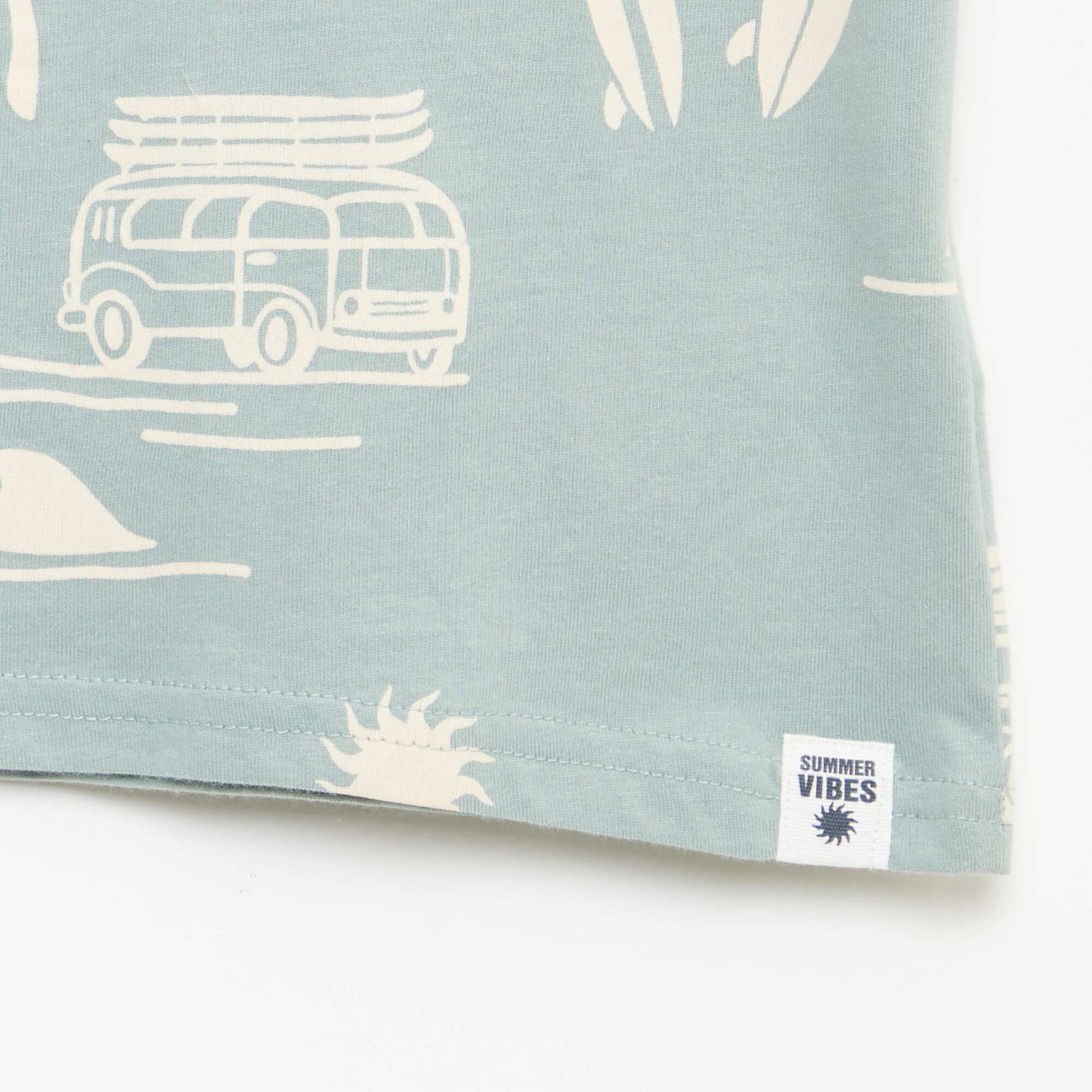 Lot de 2 t-shirts BLEU