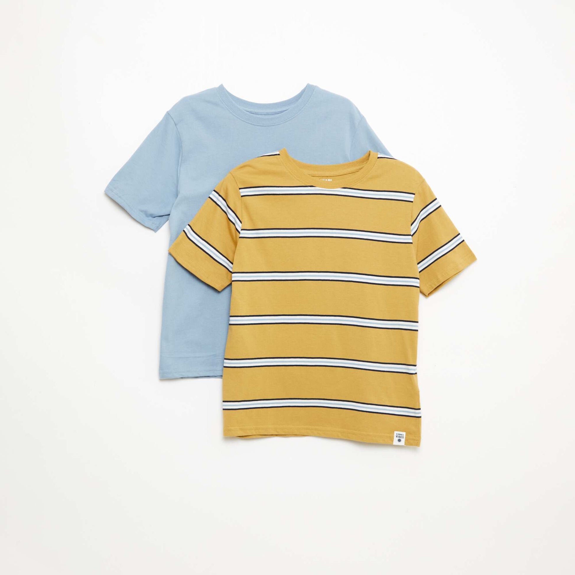 Lot de 2 t-shirts BEIGE