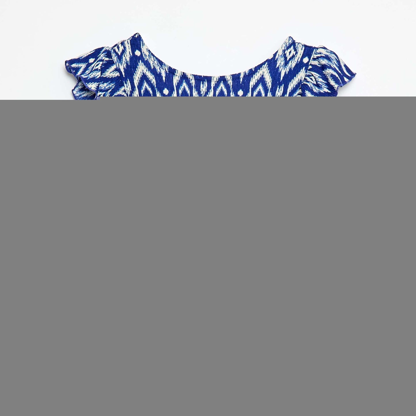 Combinaison pantalon à manches courtes BLEU