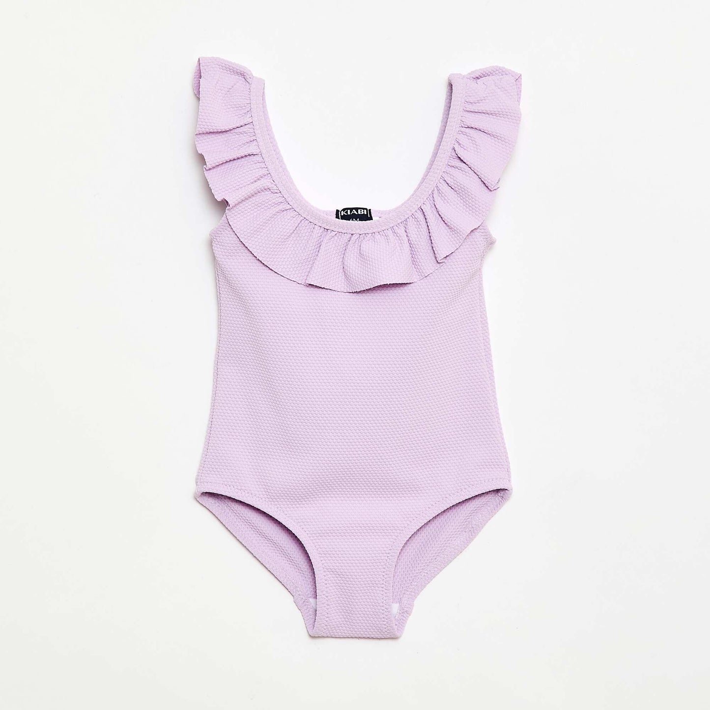 Maillot de bain 1 pièce avec volants VIOLET