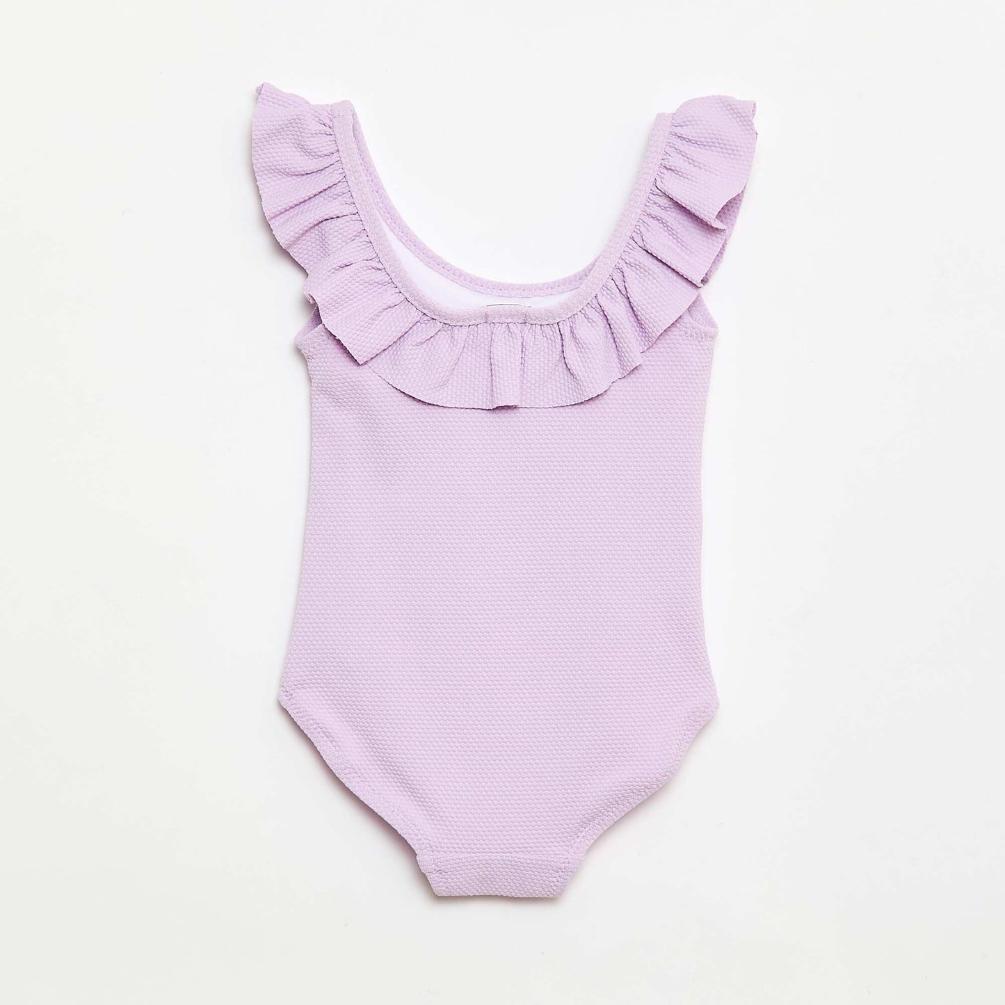 Maillot de bain 1 pièce avec volants VIOLET