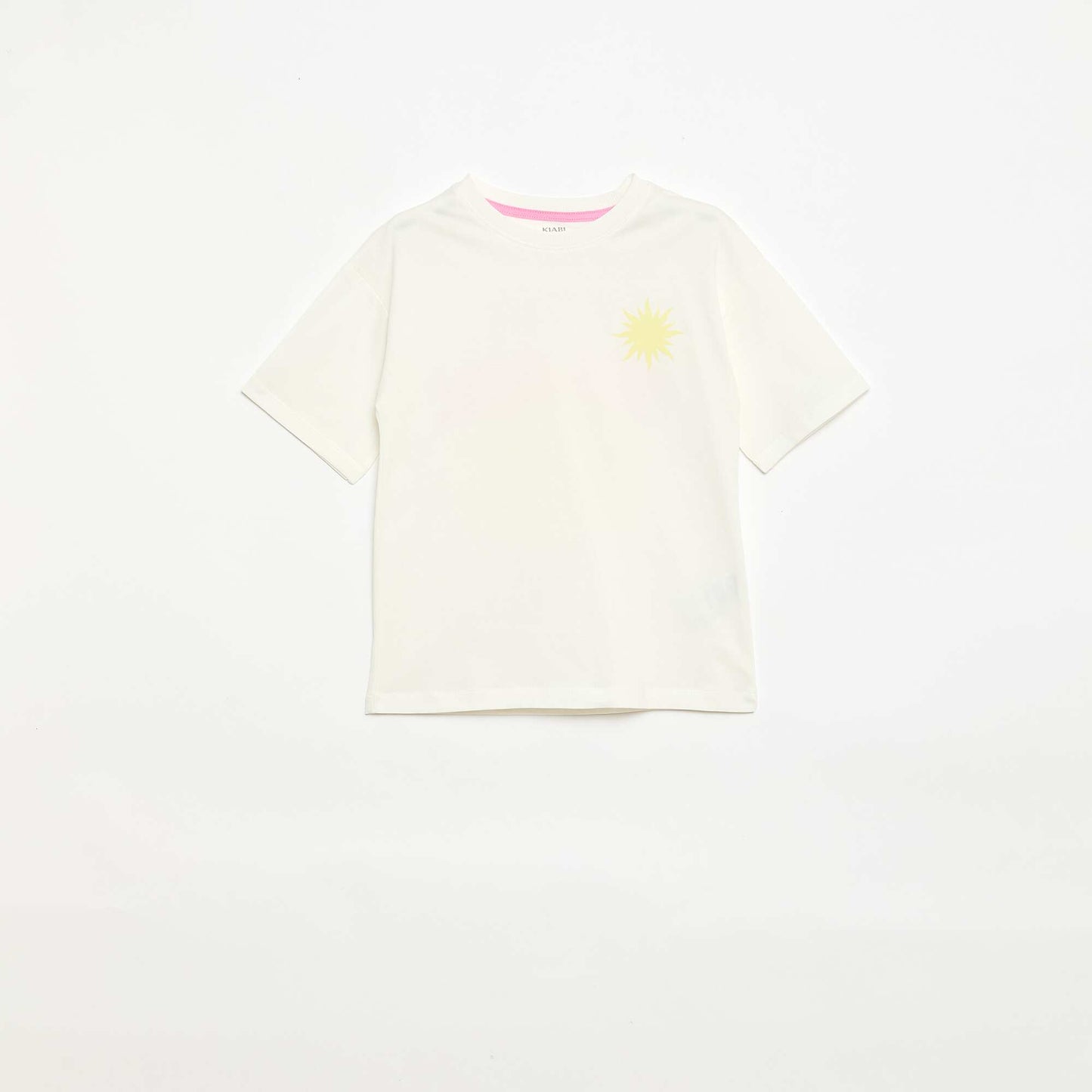 Ensemble de pyjama t-shirt + short - 2 pièces BLANC