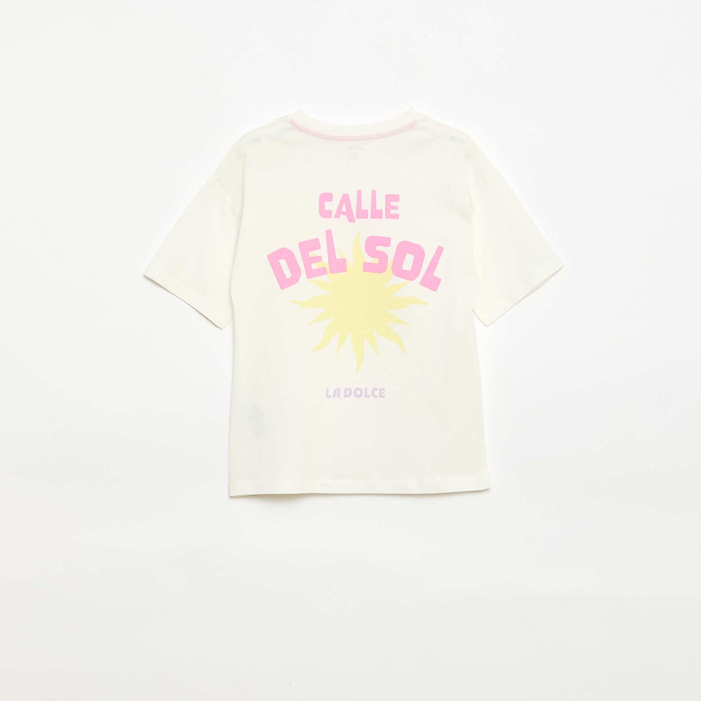 Ensemble de pyjama t-shirt + short - 2 pièces BLANC