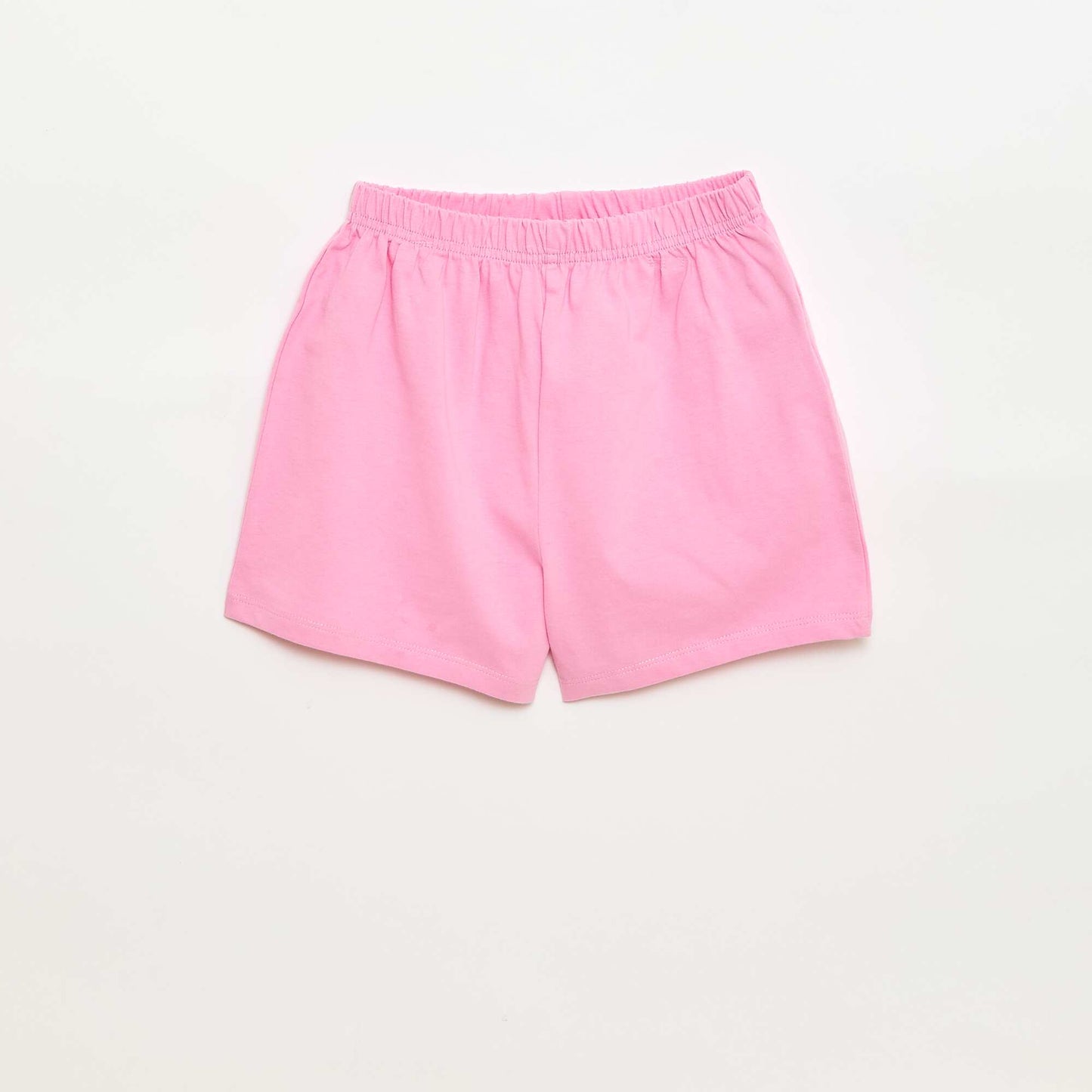 Ensemble de pyjama t-shirt + short - 2 pièces BLANC