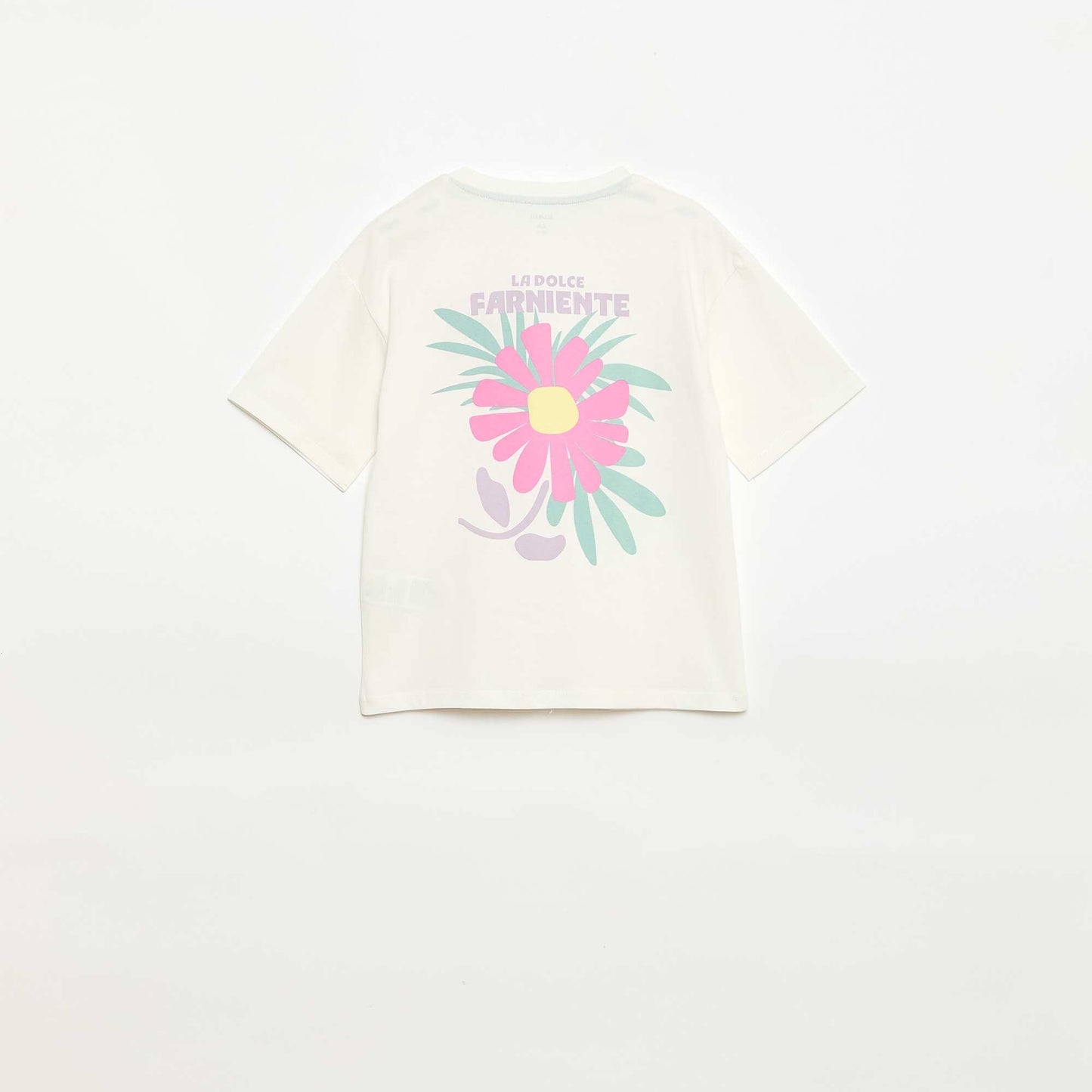 Ensemble de pyjama t-shirt + short - 2 pièces BLANC