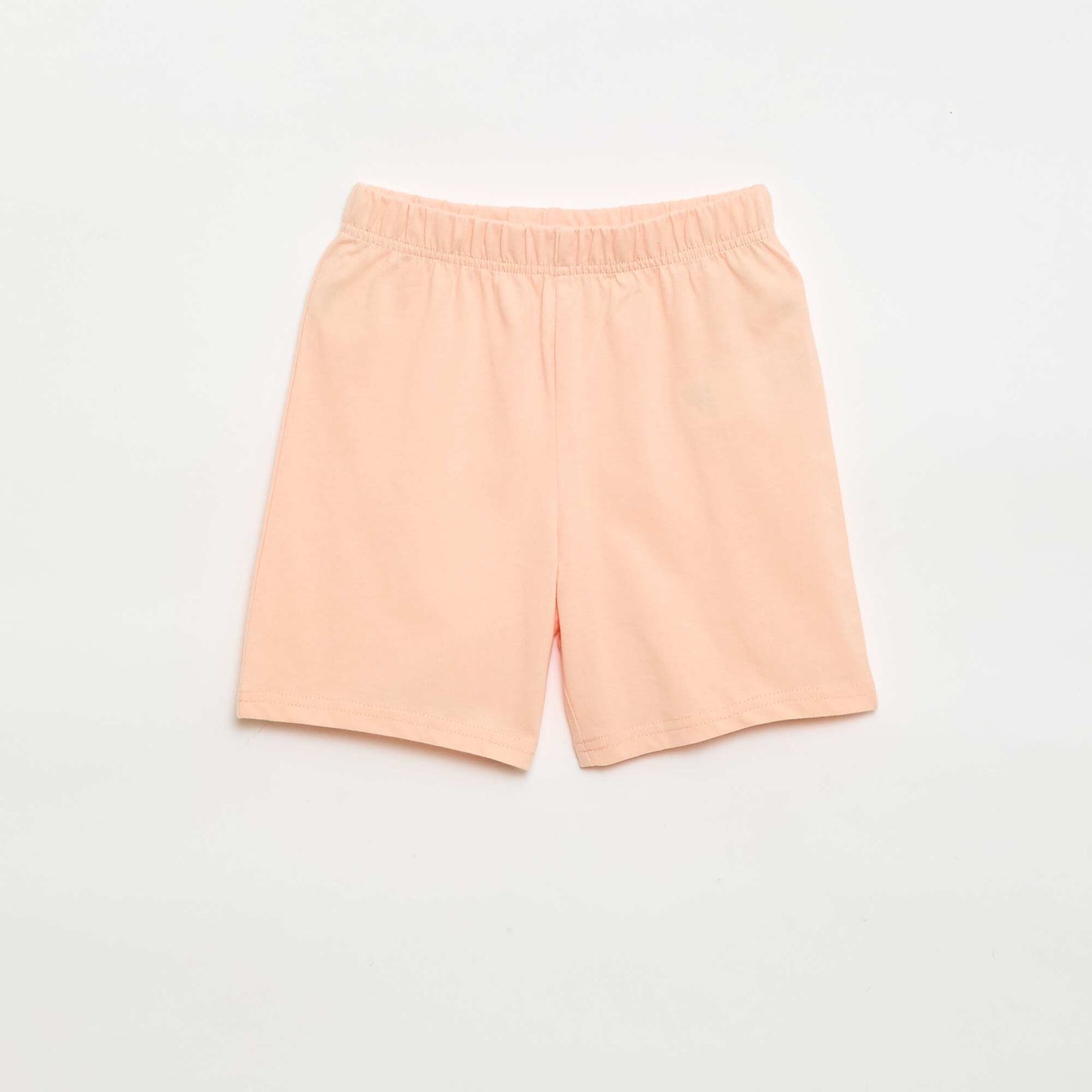 Ensemble de pyjama t-shirt + short - 2 pièces BLANC