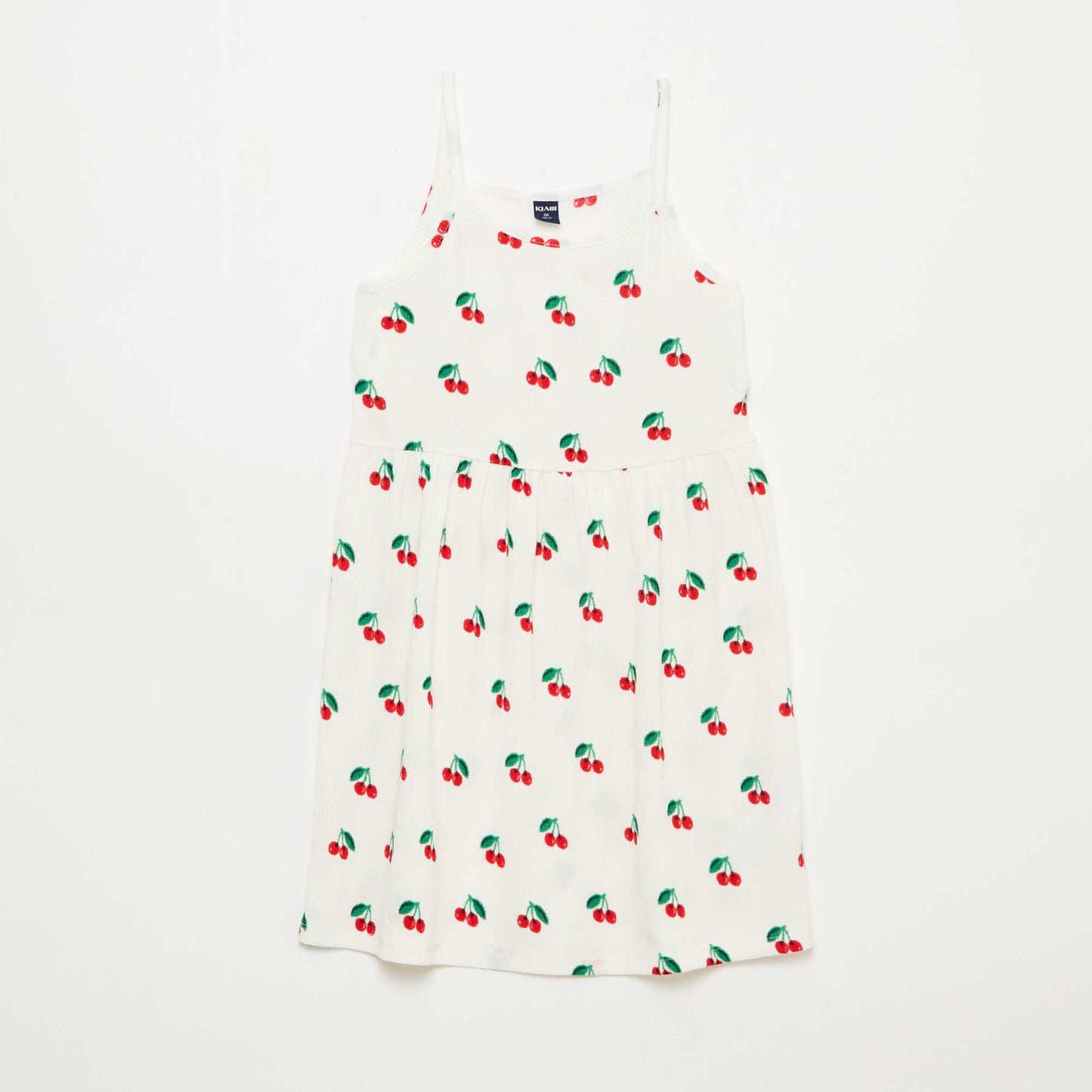 Lot de 2 robes en maille crêpée BLANC