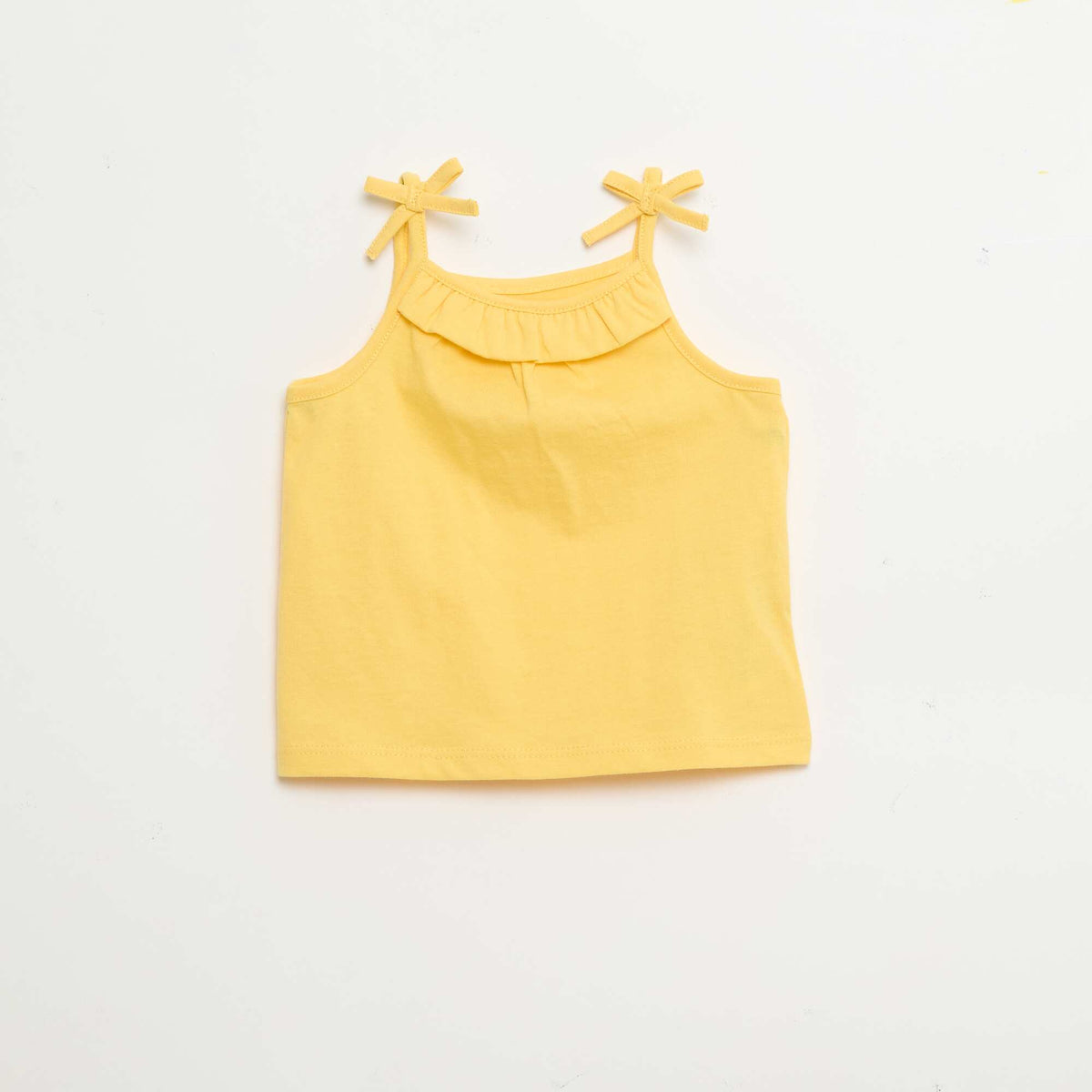 Lot de 2 débardeurs à bretelles JAUNE