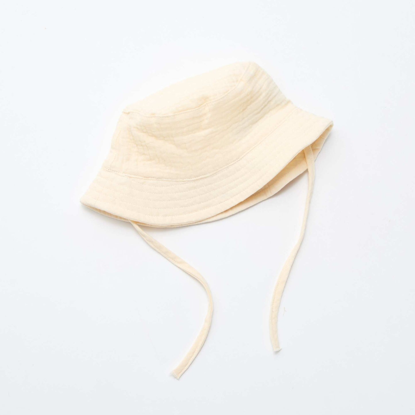 Bob en gaze de coton BLANC