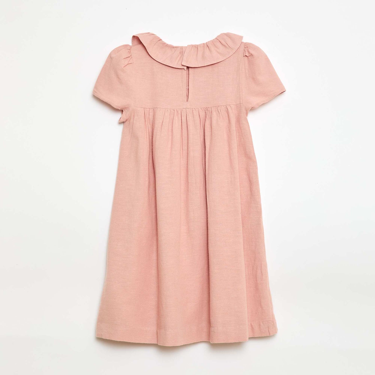 Robe collerette en lin mélangé ROSE