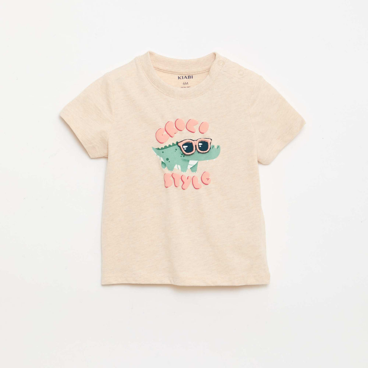 T-shirt avec imprimé animé BEIGE