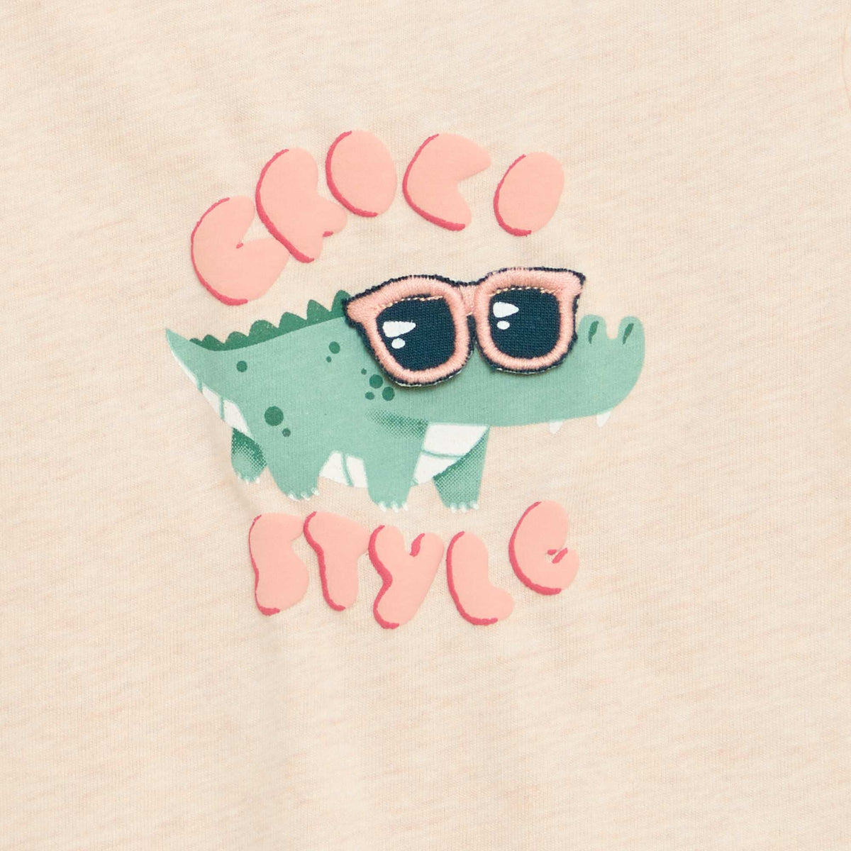 T-shirt avec imprimé animé BEIGE