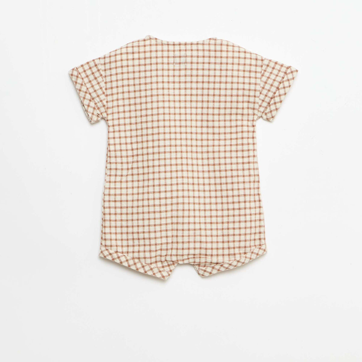 Barboteuse courte MARRON