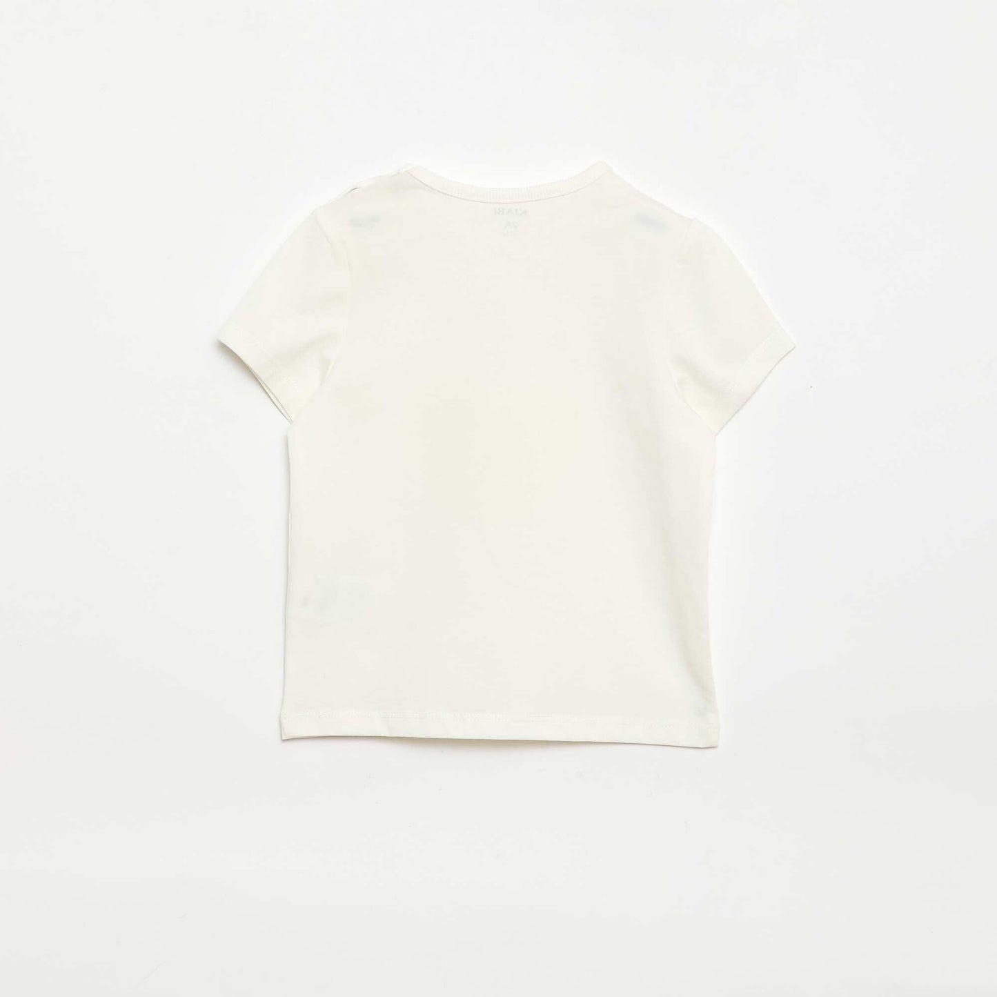 Ensemble pyjama court t-shirt + short - 2 pièces BLANC