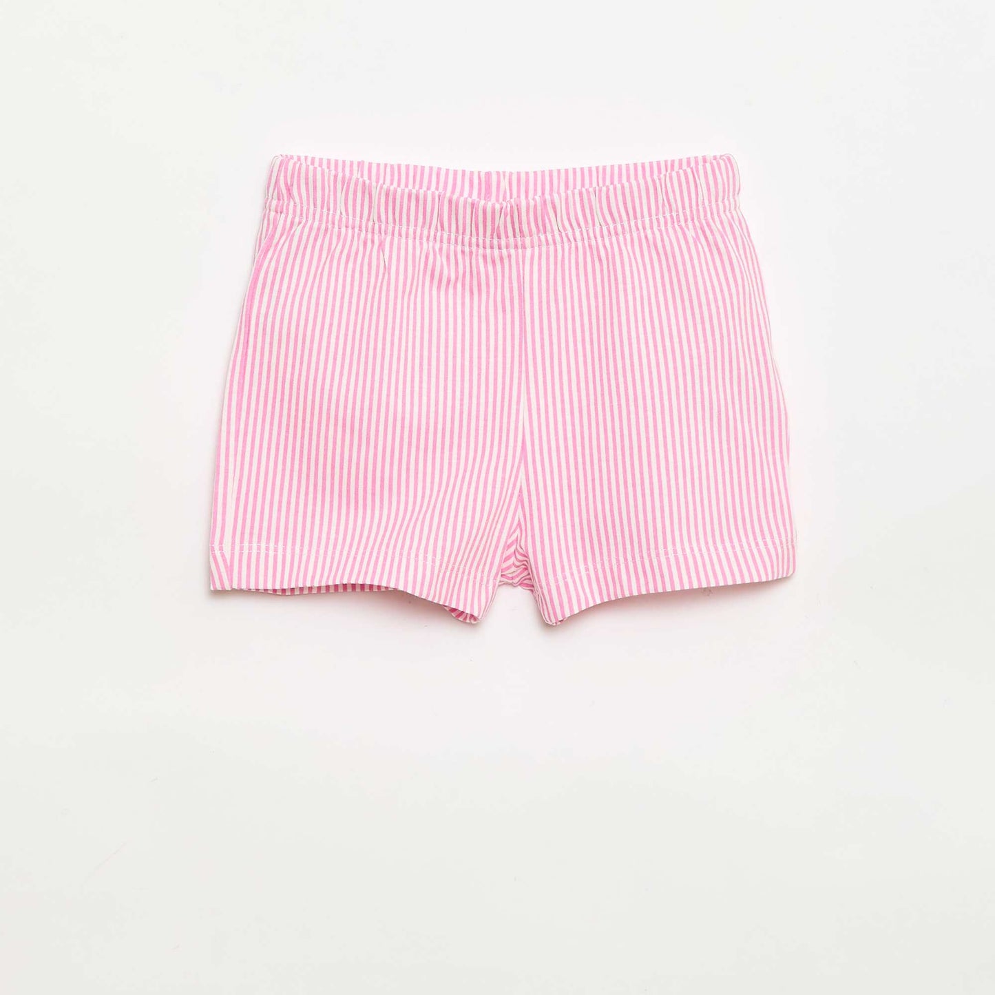 Ensemble pyjama court t-shirt + short - 2 pièces BLANC