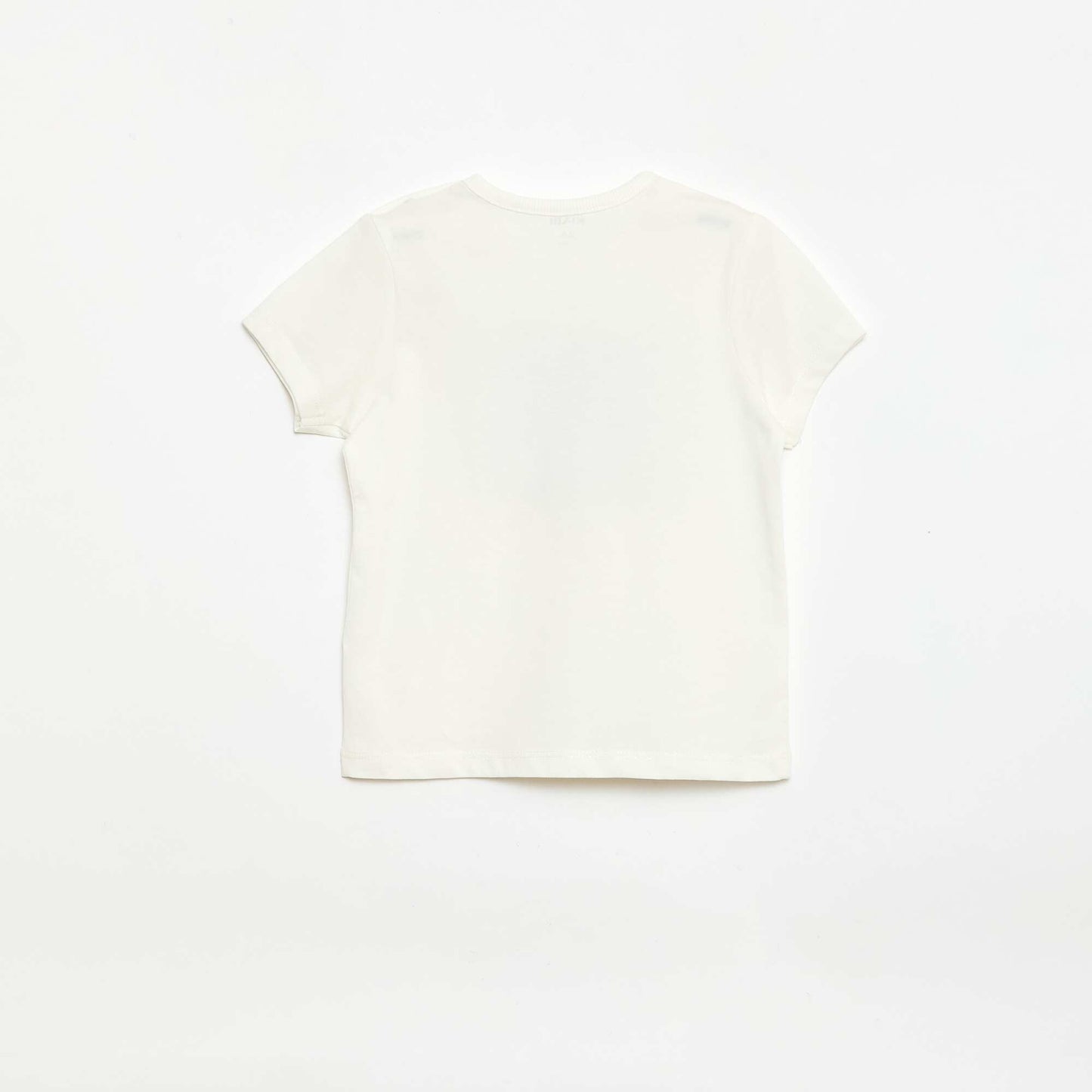 Ensemble pyjama court t-shirt + short - 2 pièces BLANC