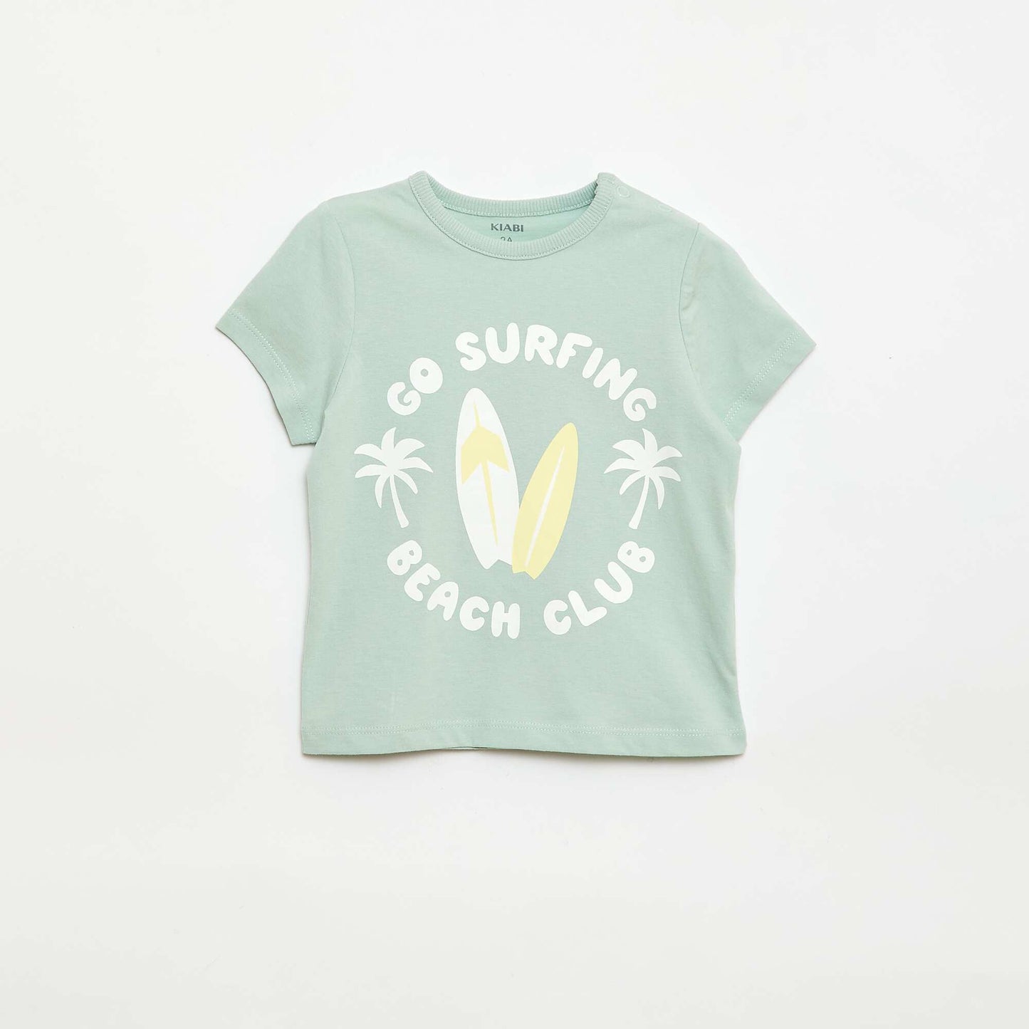 Ensemble pyjama court t-shirt + short - 2 pièces VERT