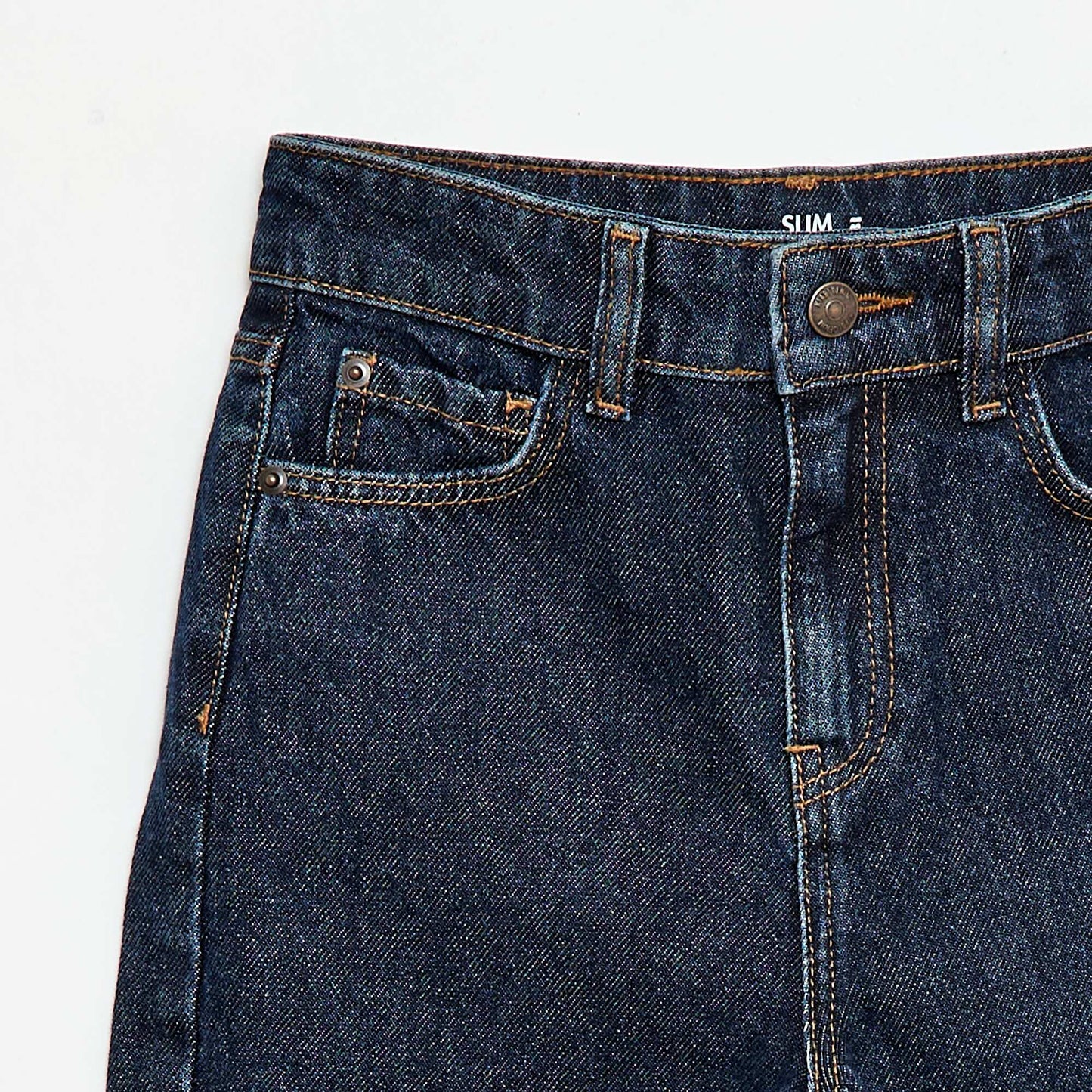 Jean Wide leg taille haute BLEU